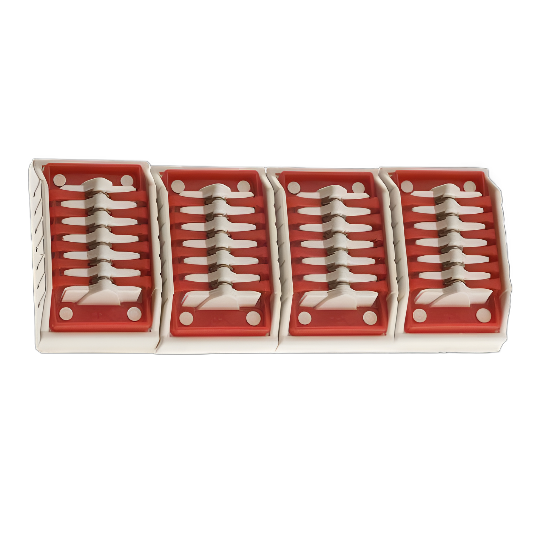 Adhesive Cartridge Style Ligating Clip Horizon™ Titanium Small Red Clip 24 Clips