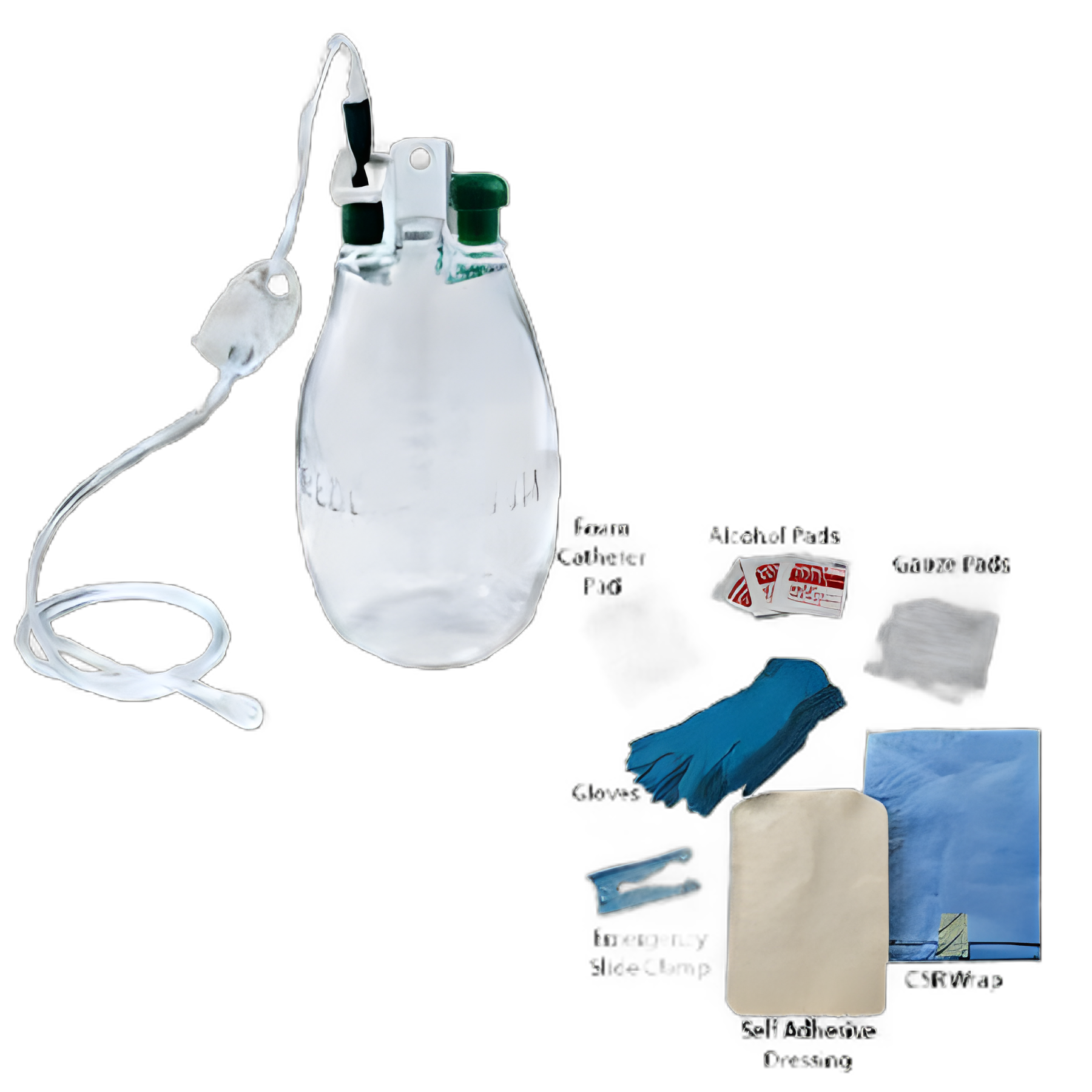 ASEPT™ 1000 mL Sterile Pleural Drainage Bottle with Self-Sealing Valve