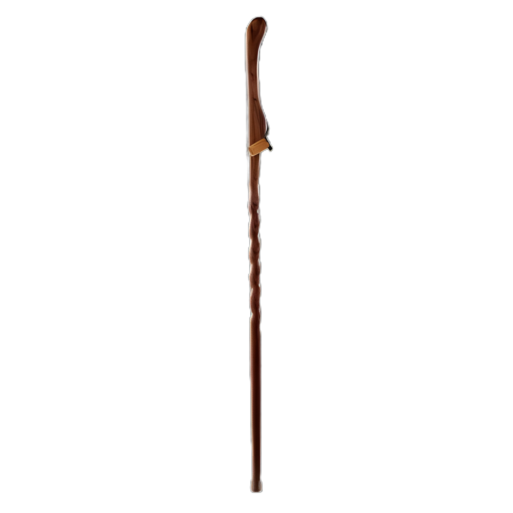 Walking Stick Brazos™ Twisted HitchHiker Wood 48 Inch Height Red