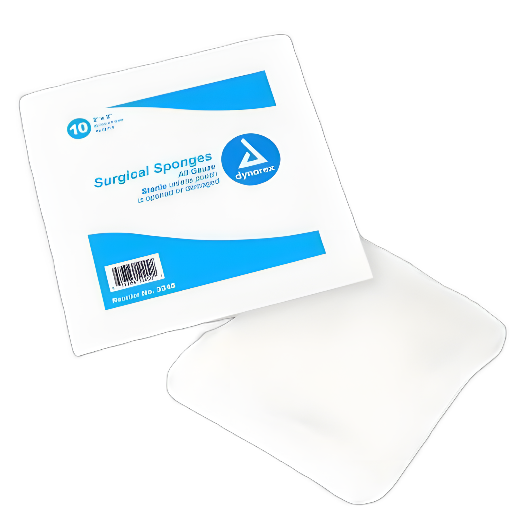Gauze Sponge Dynarex® 4 X 4 Inch 10 per Tray Sterile 12-Ply Square