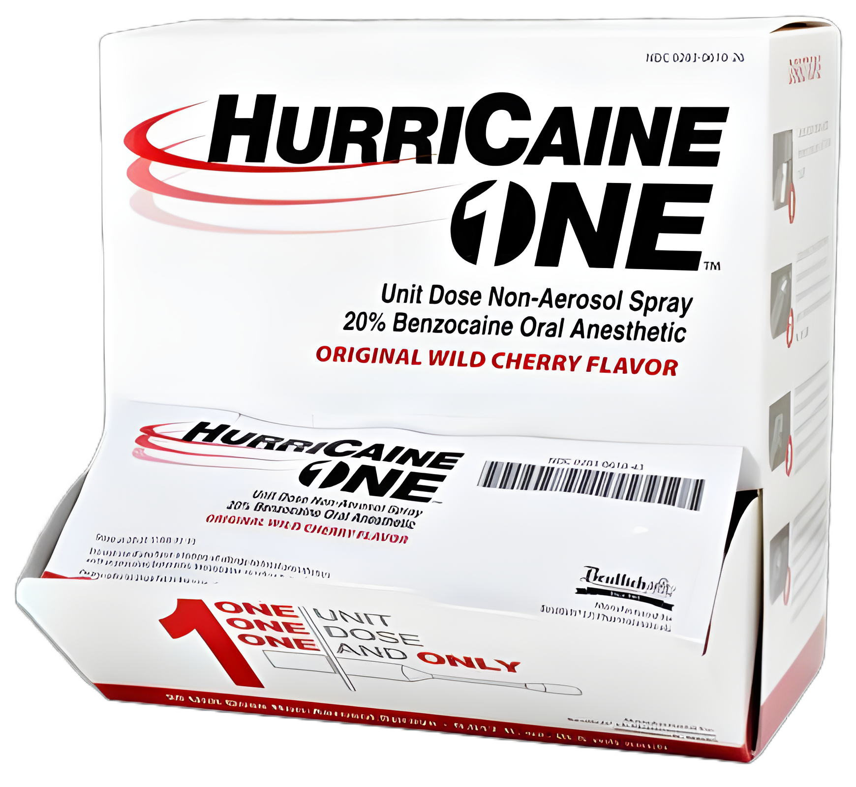 Oral Pain Relief HurriCaine® 20% Strength Benzocaine Unit Dose Spray 0.5 mL