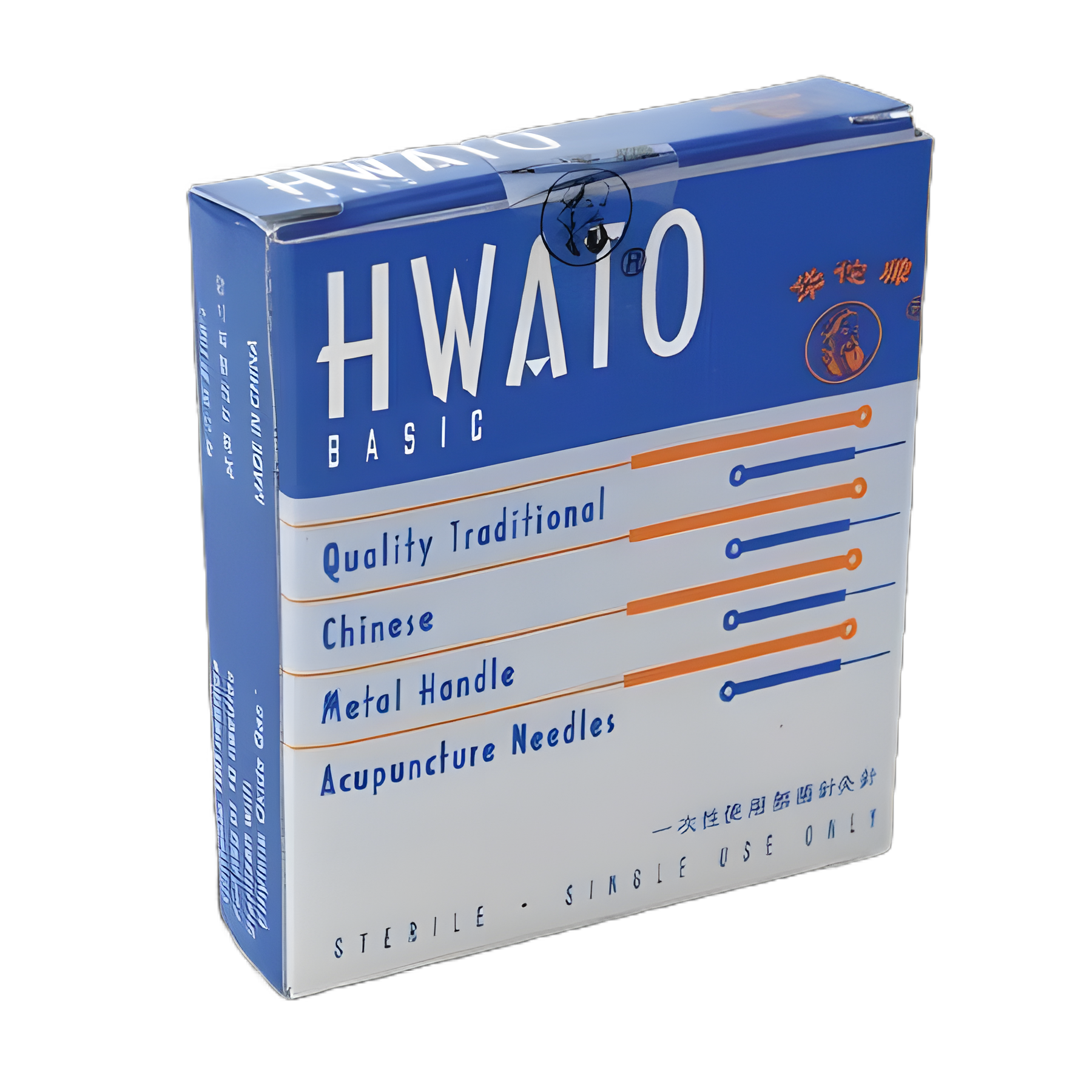 Hwato® Acupuncture Needles 8 Japanese Gauge 100mm - Surgical Stainless Steel