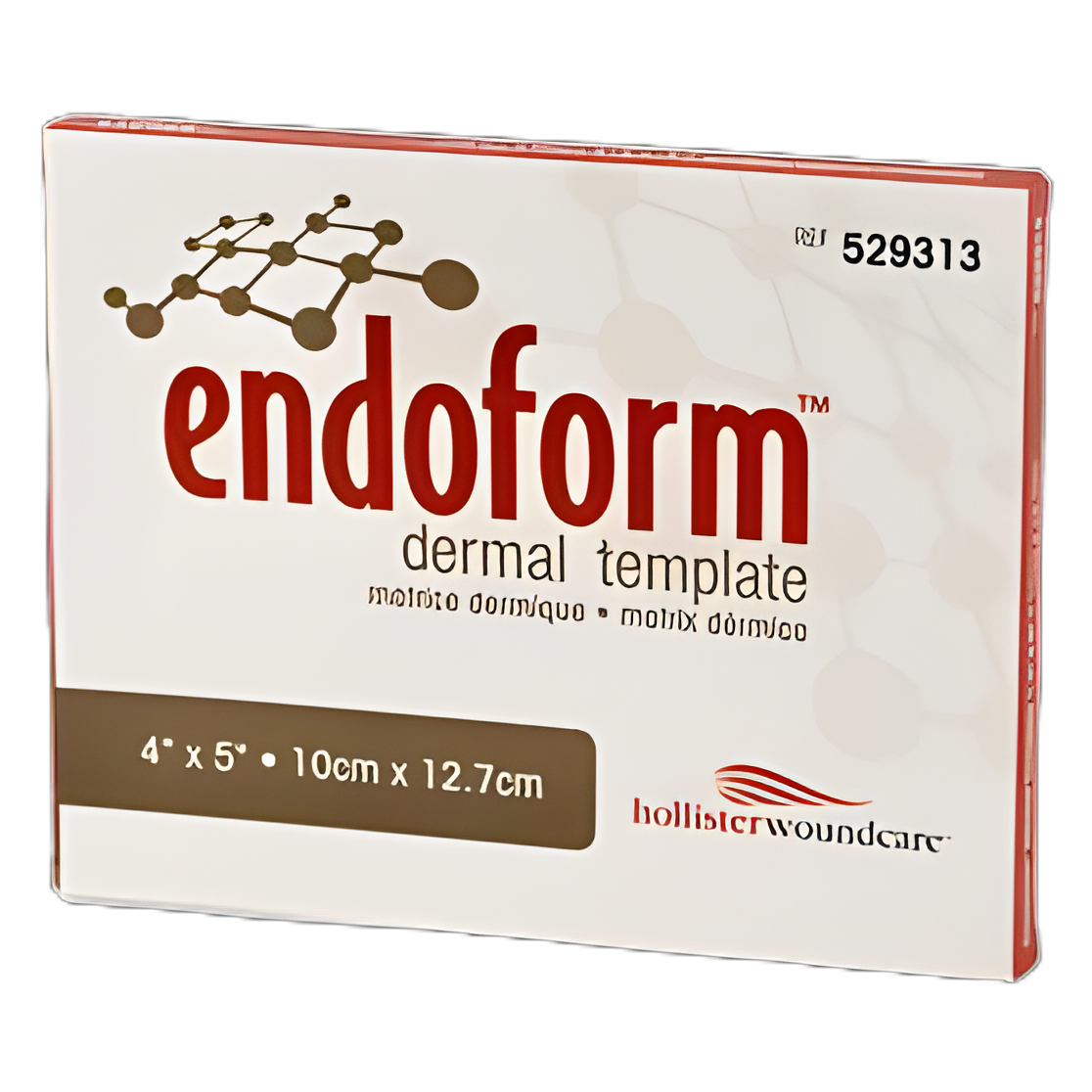 Collagen Dressing Endoform® Natural – Fenestrated 4 X 5 Inch Fenestrated Rectangle Sterile