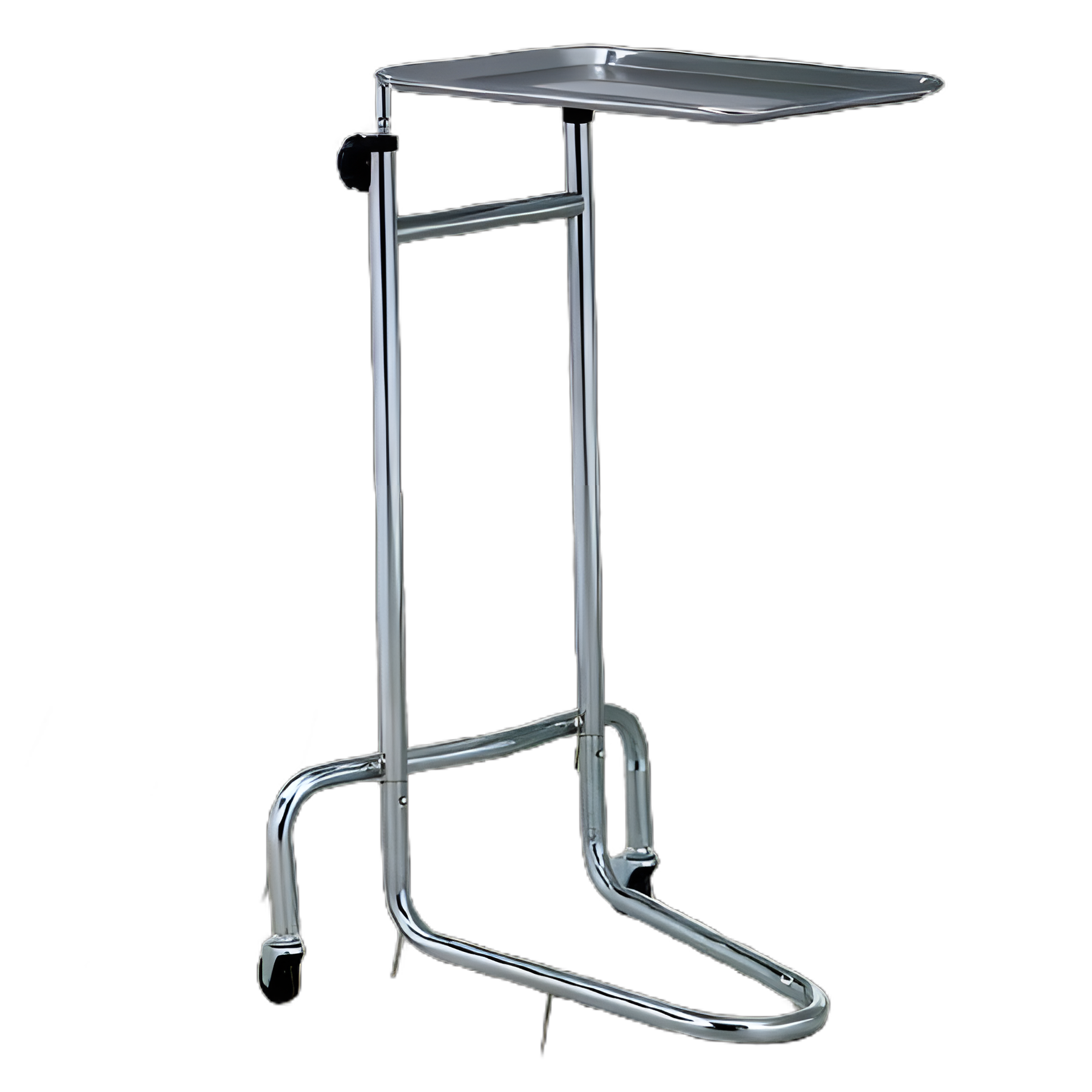 Mayo Instrument Stand Mayo Tray V-Shaped Base 34 - 54 Inch 21 Inch