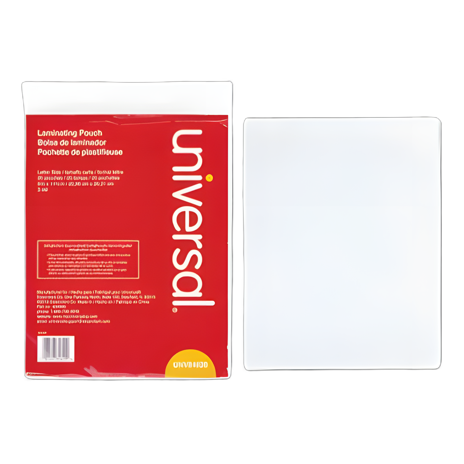 Laminating Pouches, 3 mil, 9" x 11.5", Gloss Clear, 25/Pack