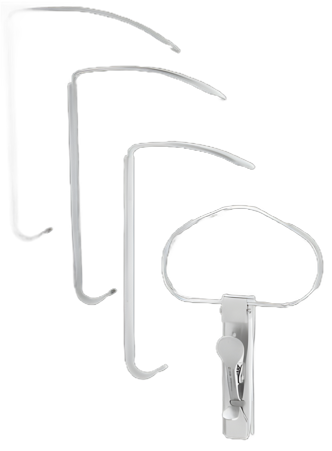 Mouth Gag Set MeisterHand® McIvor 5-3/4 Inch Stainless Steel