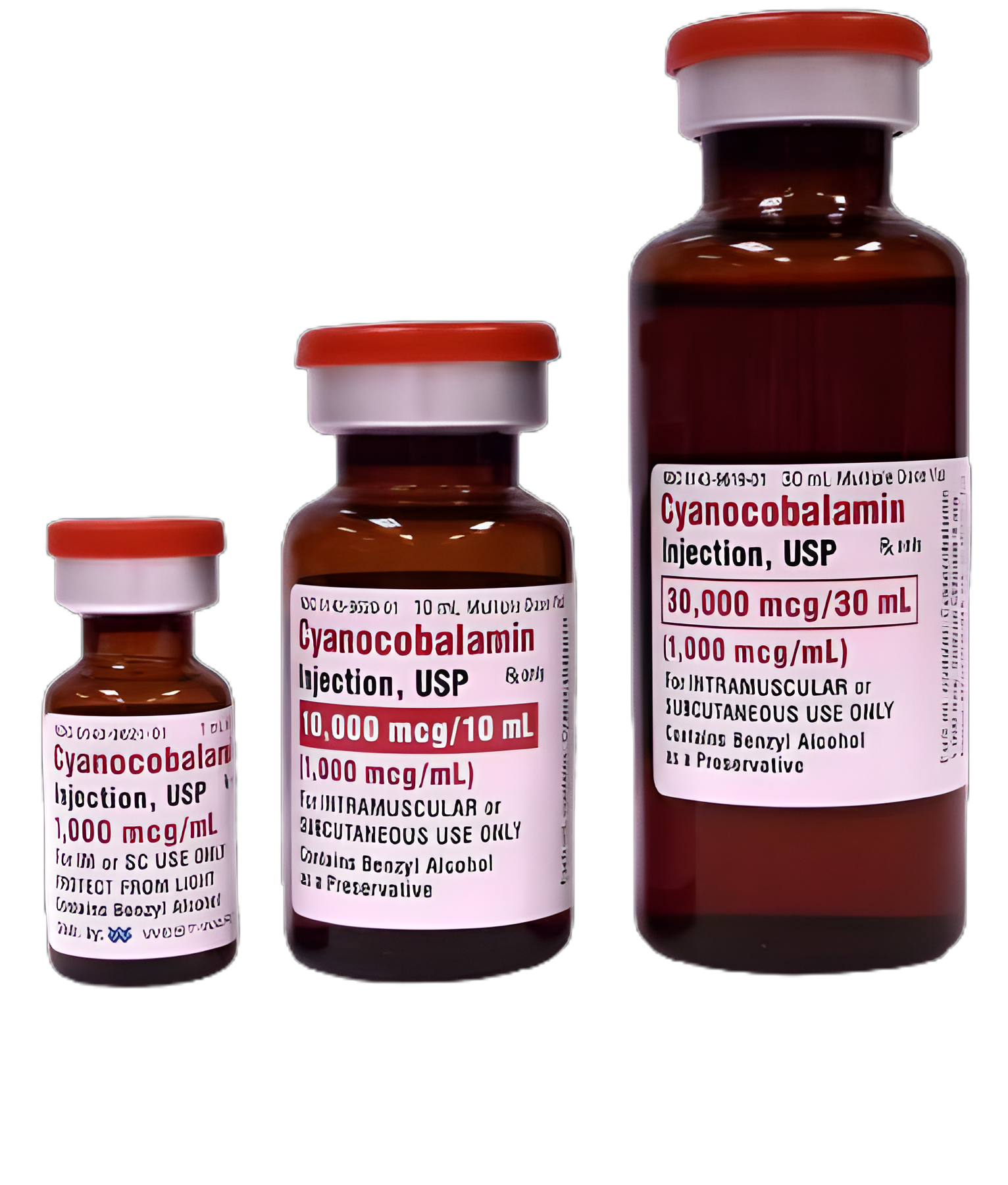 Vitamin B-12 Cyanocobalamin 1,000 mcg/mL Injection by Hikma Pharmaceuticals - Single-Dose Vial