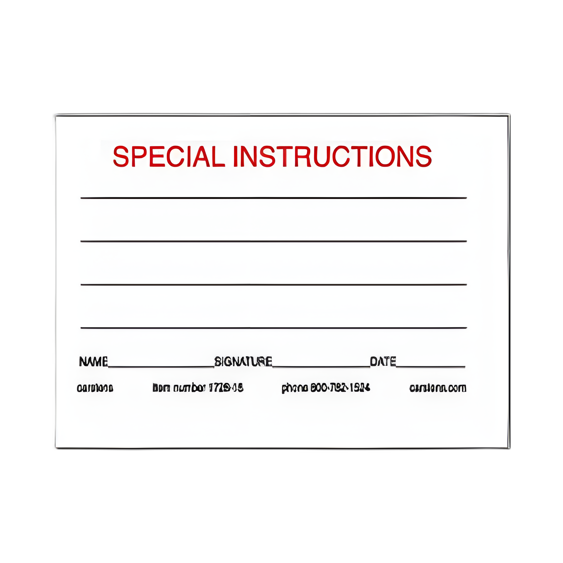 Identification Card - 1728-10