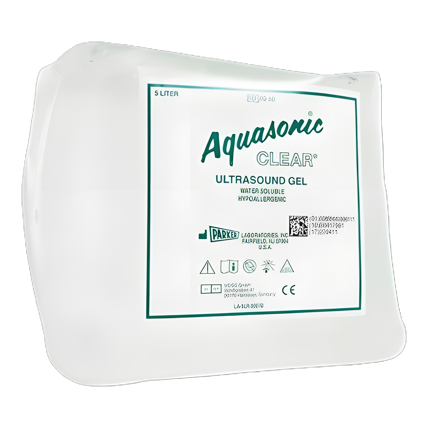 Ultrasound Gel Aquasonic Clear® Transmission 5 Liter Jar - 03-50