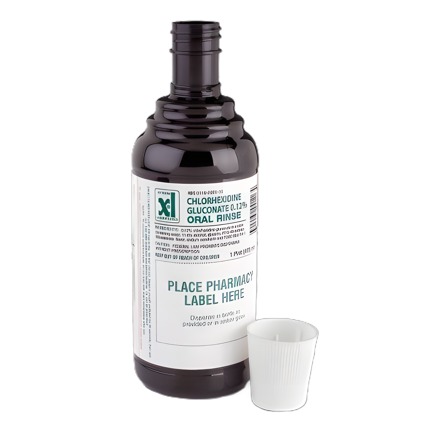 Chlorhexidine Gluconate 1.2 mg / mL Mouthwash Bottle 473 mL