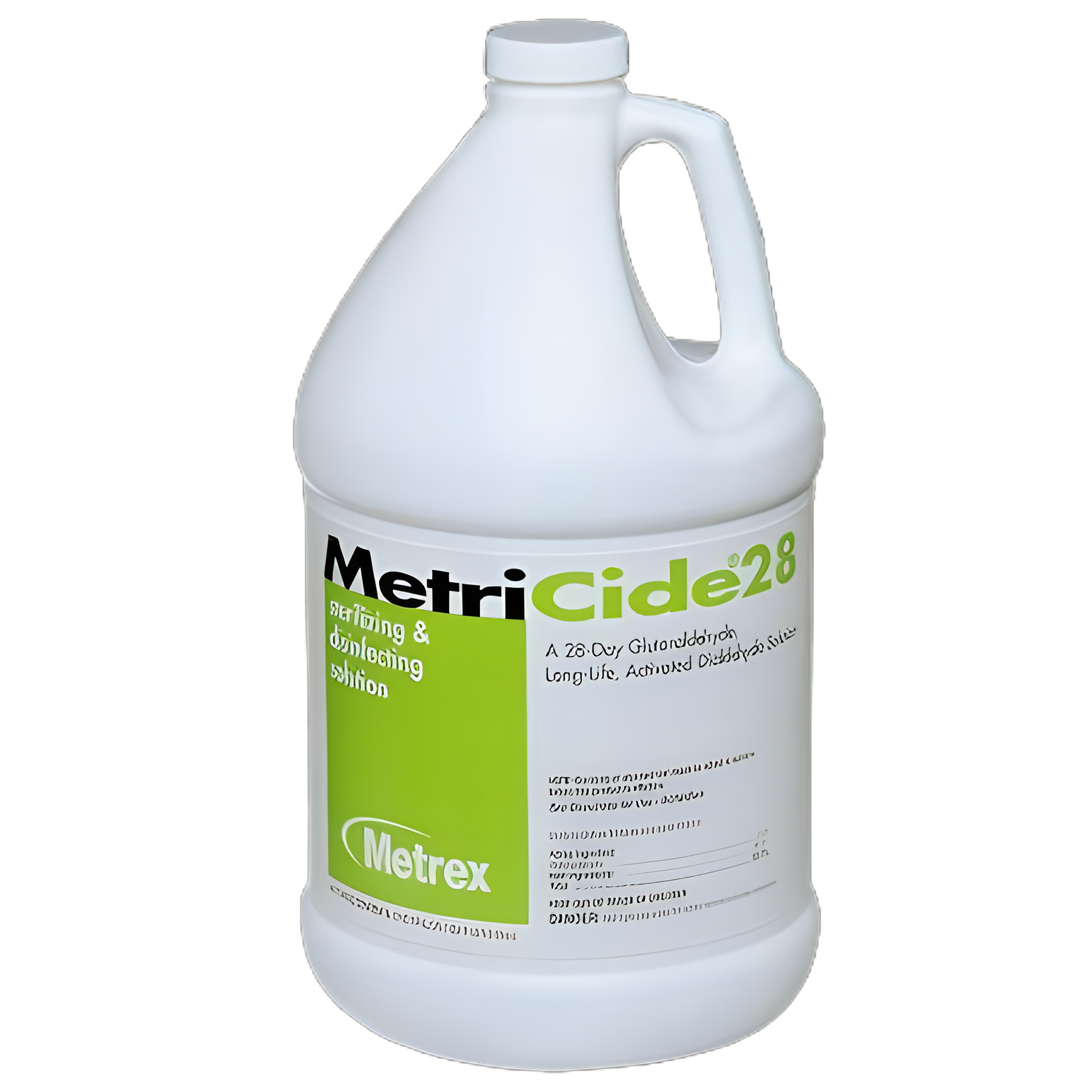 Glutaraldehyde High-Level Disinfectant MetriCide™ 28 Activation Required Liquid 1 gal. Jug Max 28 Day Reuse