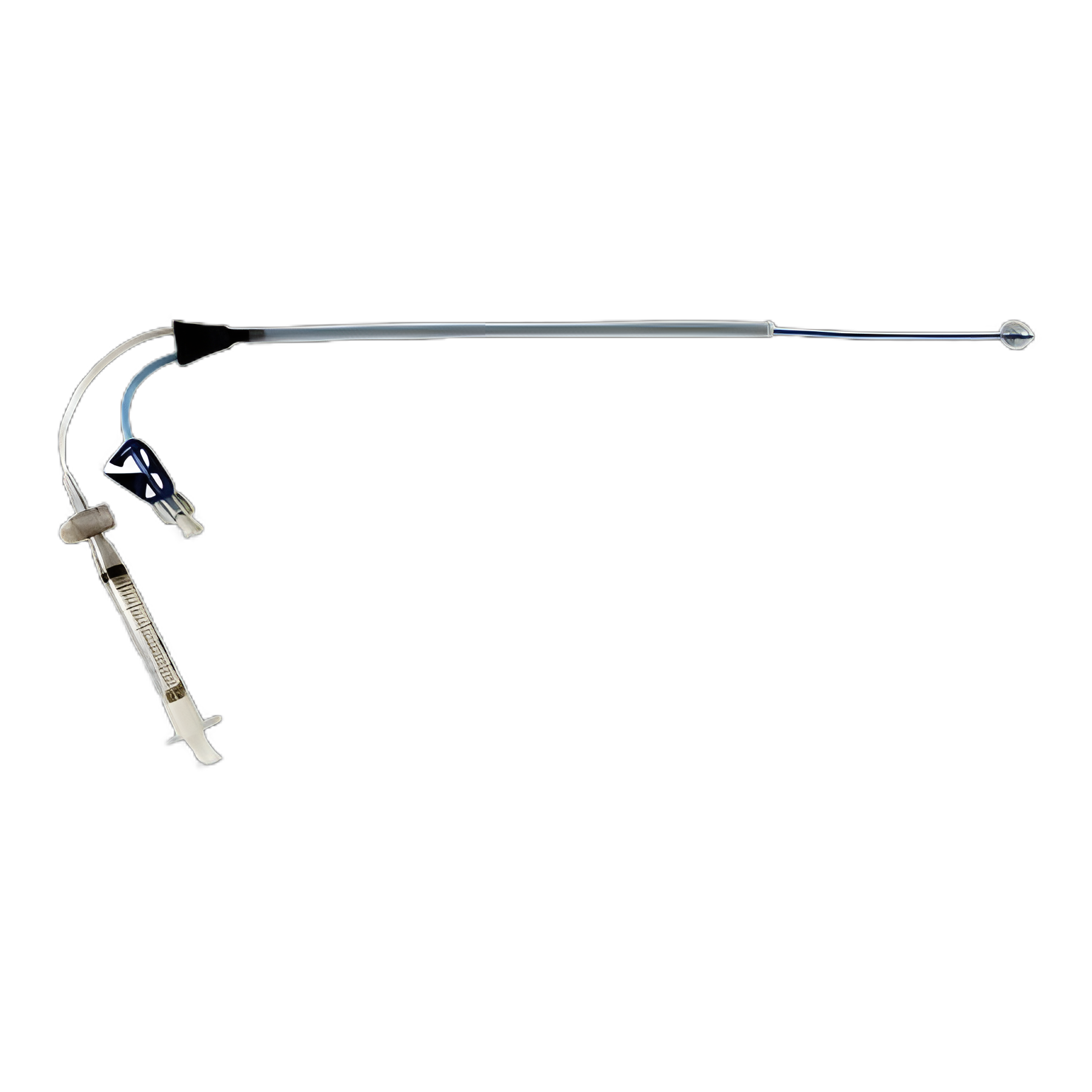 HSG Catheter Thomas Medical Flexible 28 cm 5 Fr. Steen Open Tip