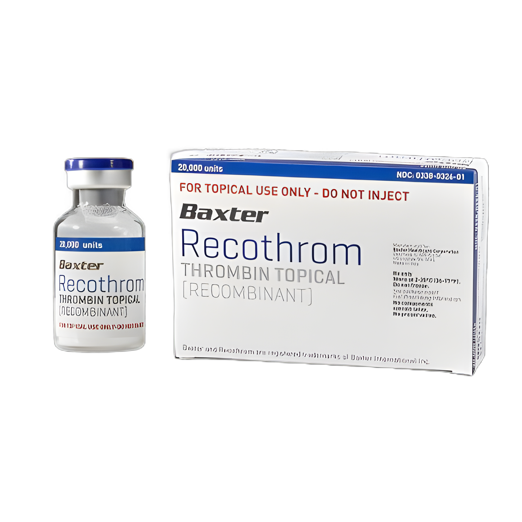 RECOTHROM THROMBIN, VL 20000IU