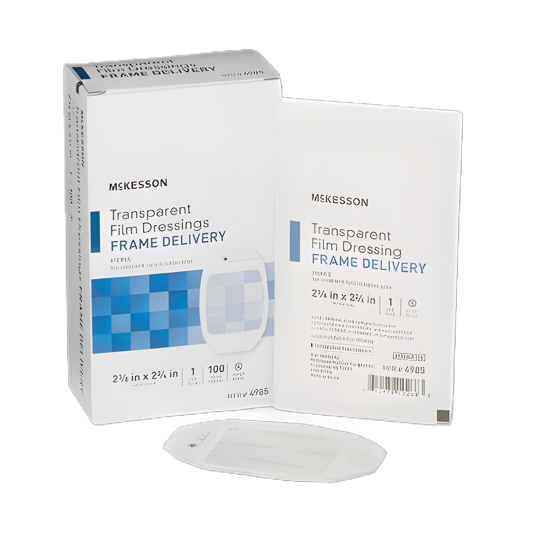 Transparent Film Dressing McKesson 2-3/8 X 2-3/4 Inch Frame Style Delivery Octagon Sterile