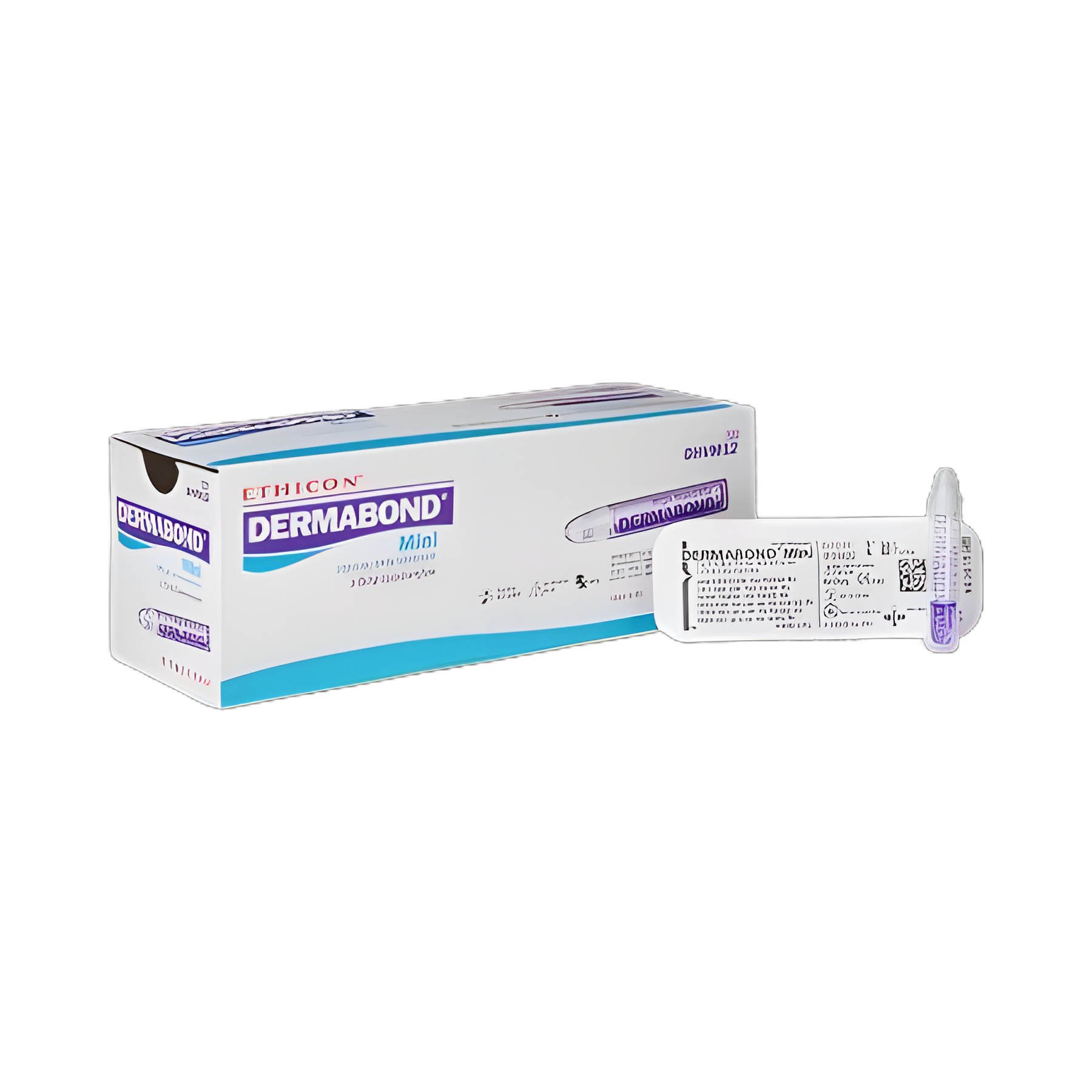 Skin Adhesive Dermabond® Mini 0.36 mL High Viscosity Dome Applicator Tip 2-Octyl Cyanoacrylate