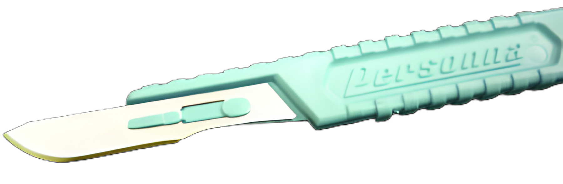 Scalpel Personna Plus® No. 10 Polymer Coated Stainless Steel / Plastic Grooved Handle Sterile Disposable