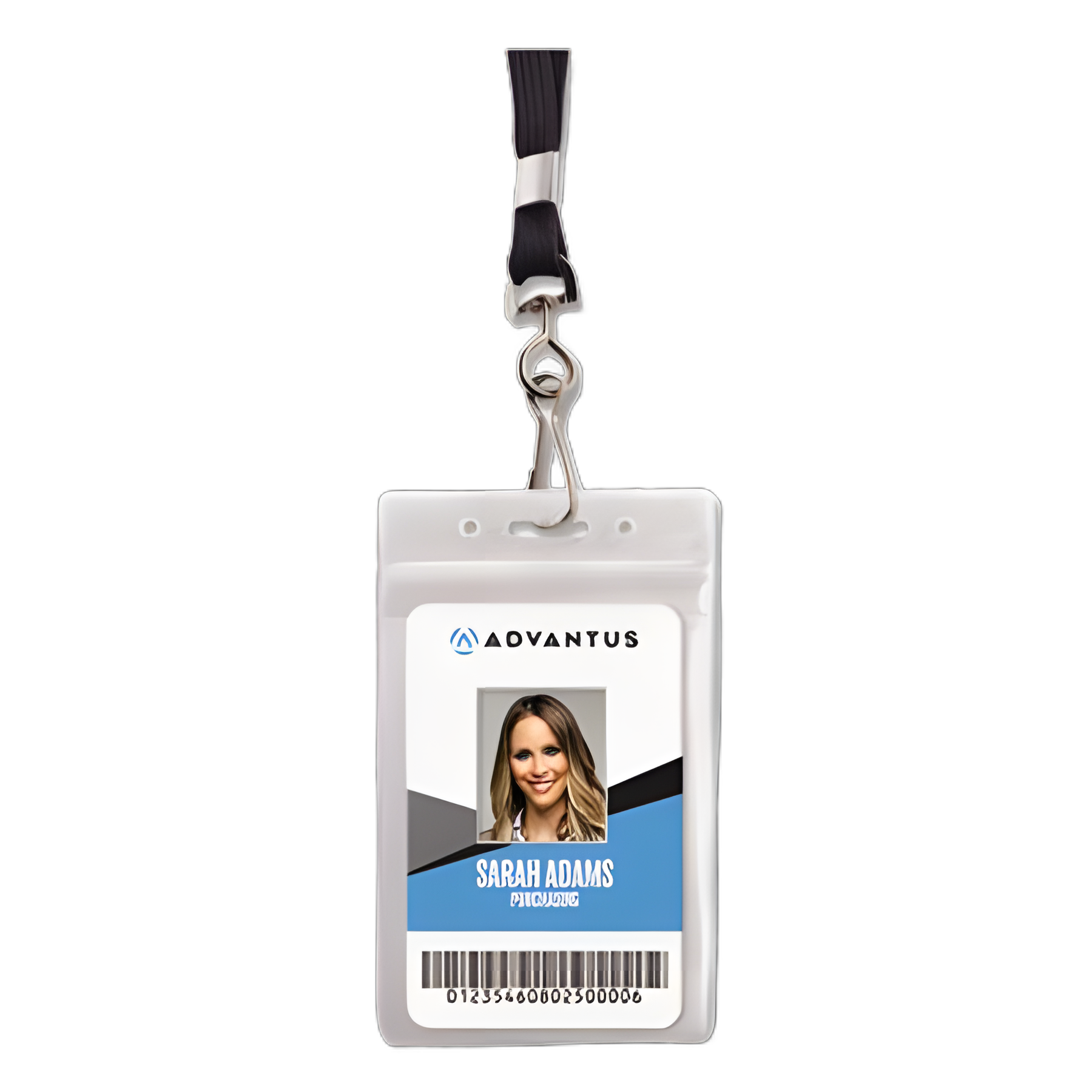 Medical ID Badge Holders & Lanyard Combo Pack - Vertical, Resealable, Durable Vinyl