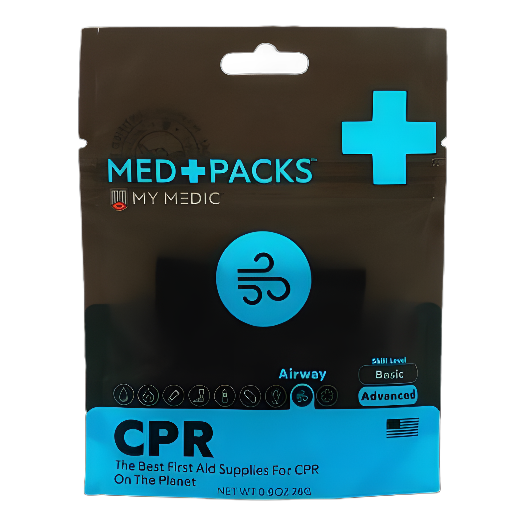 First Aid Kit My Medic™ MED PACKS CPR Plastic Pouch