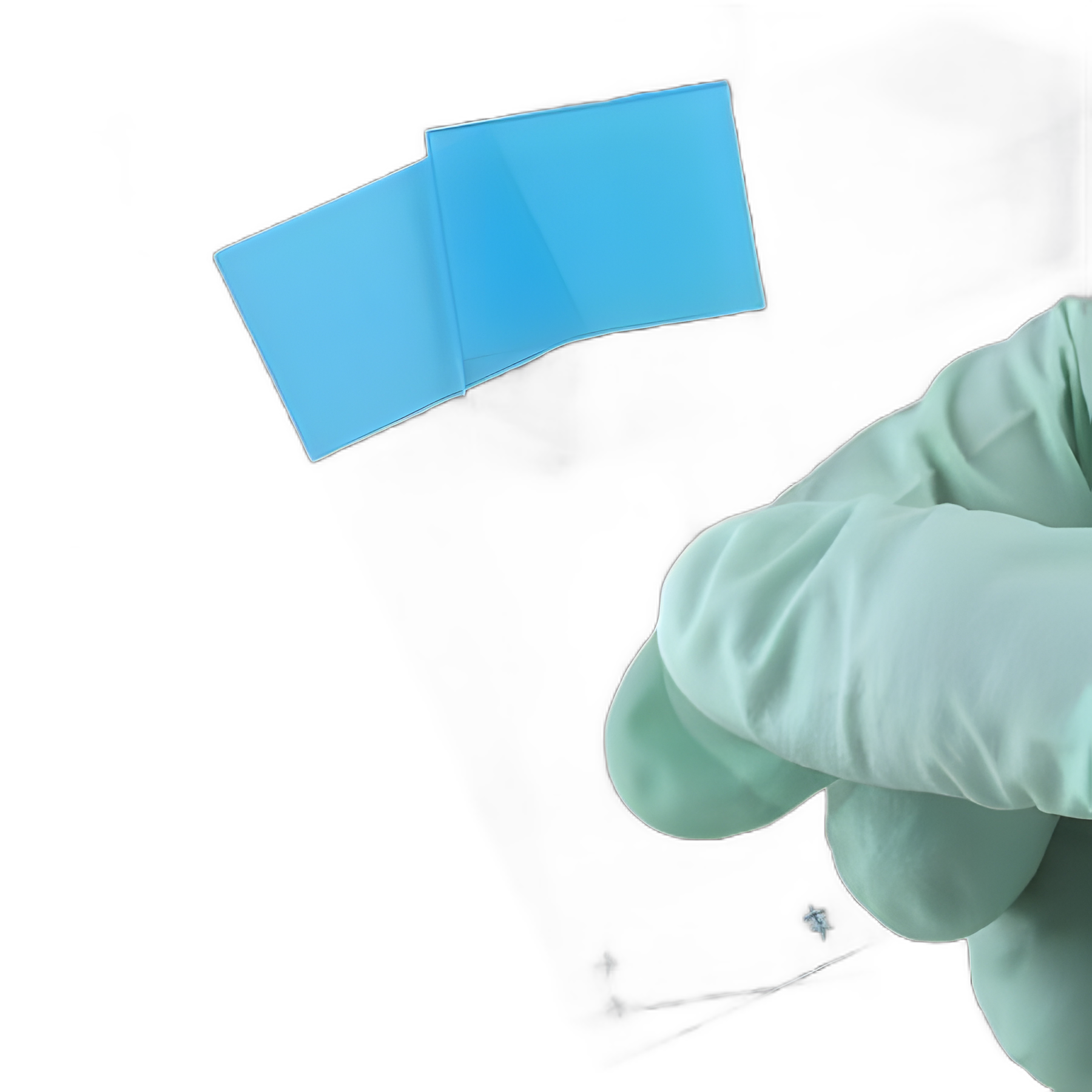 Charged Microscope Slide Diamond® White Glass 25x75x1mm with Frosted End for Laboratory Use