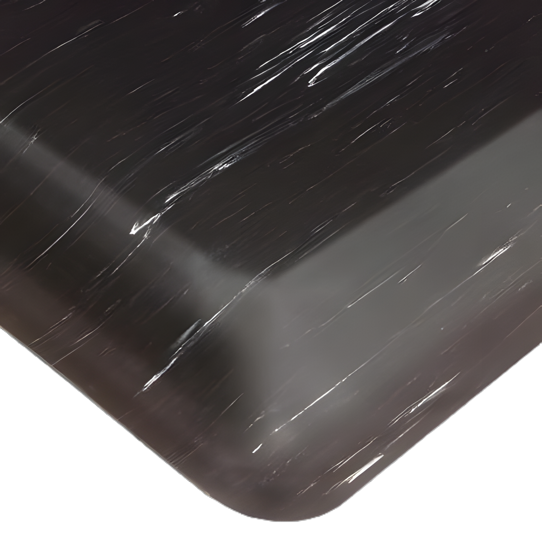Anti-Fatigue Floor Mat Tile-Top™ AM SpongeCote® 2 X 3 Foot Gray PVC / Anti-Microbial Nitrile Infused Sponge