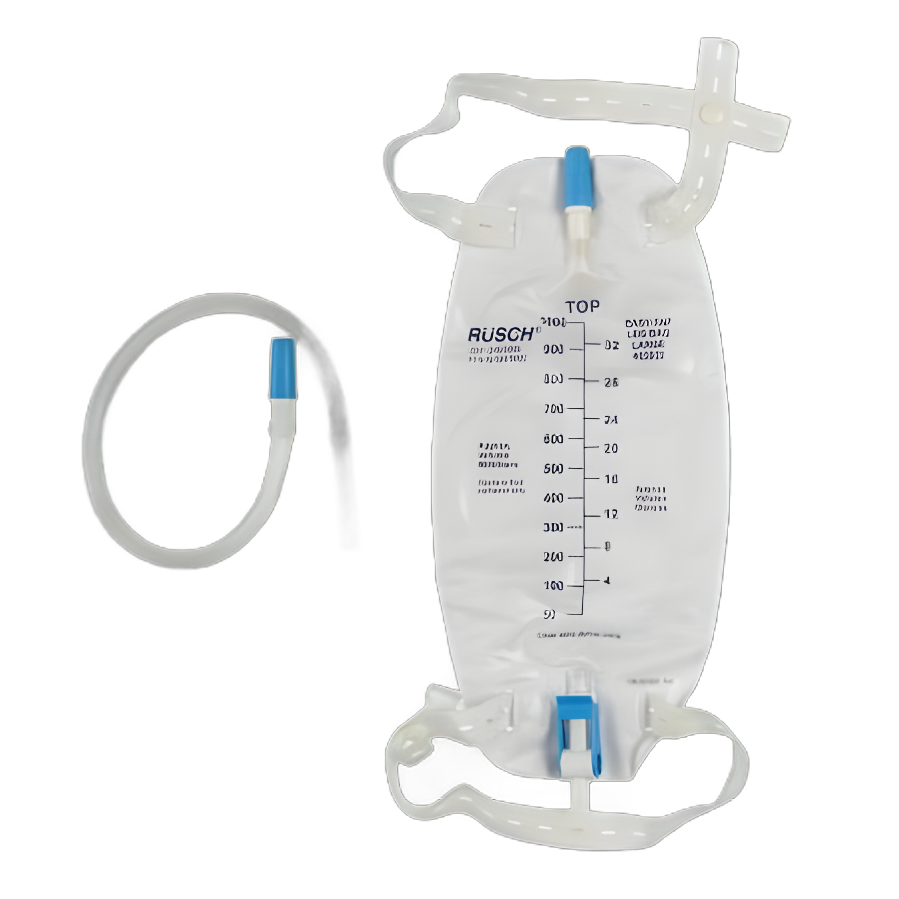 Urinary Leg Bag Easy Tap™ Anti-Reflux Valve Sterile 950 mL Vinyl - 453932