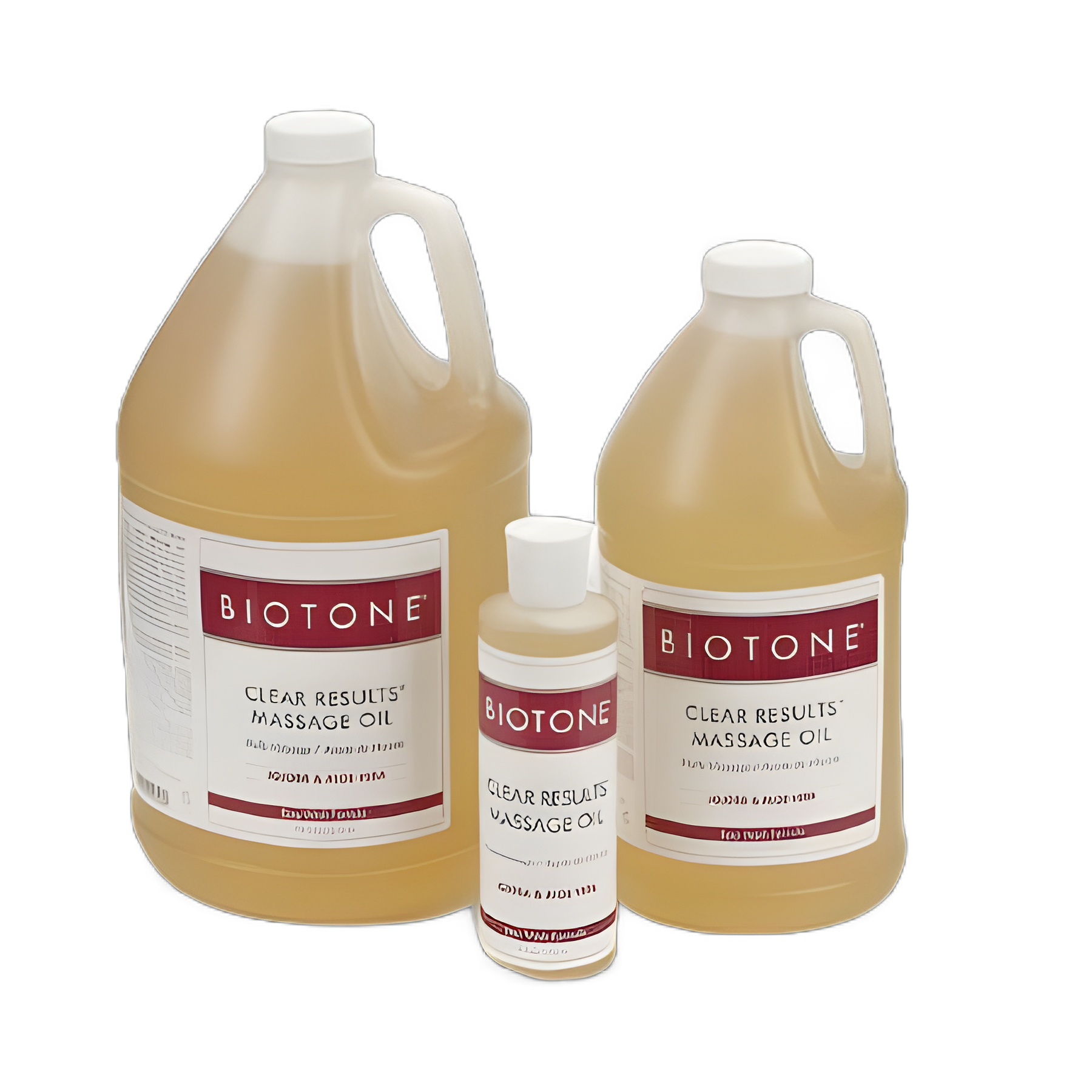 Massage Treatment Biotone® Clear Results 8 oz. Bottle Unscented Oil