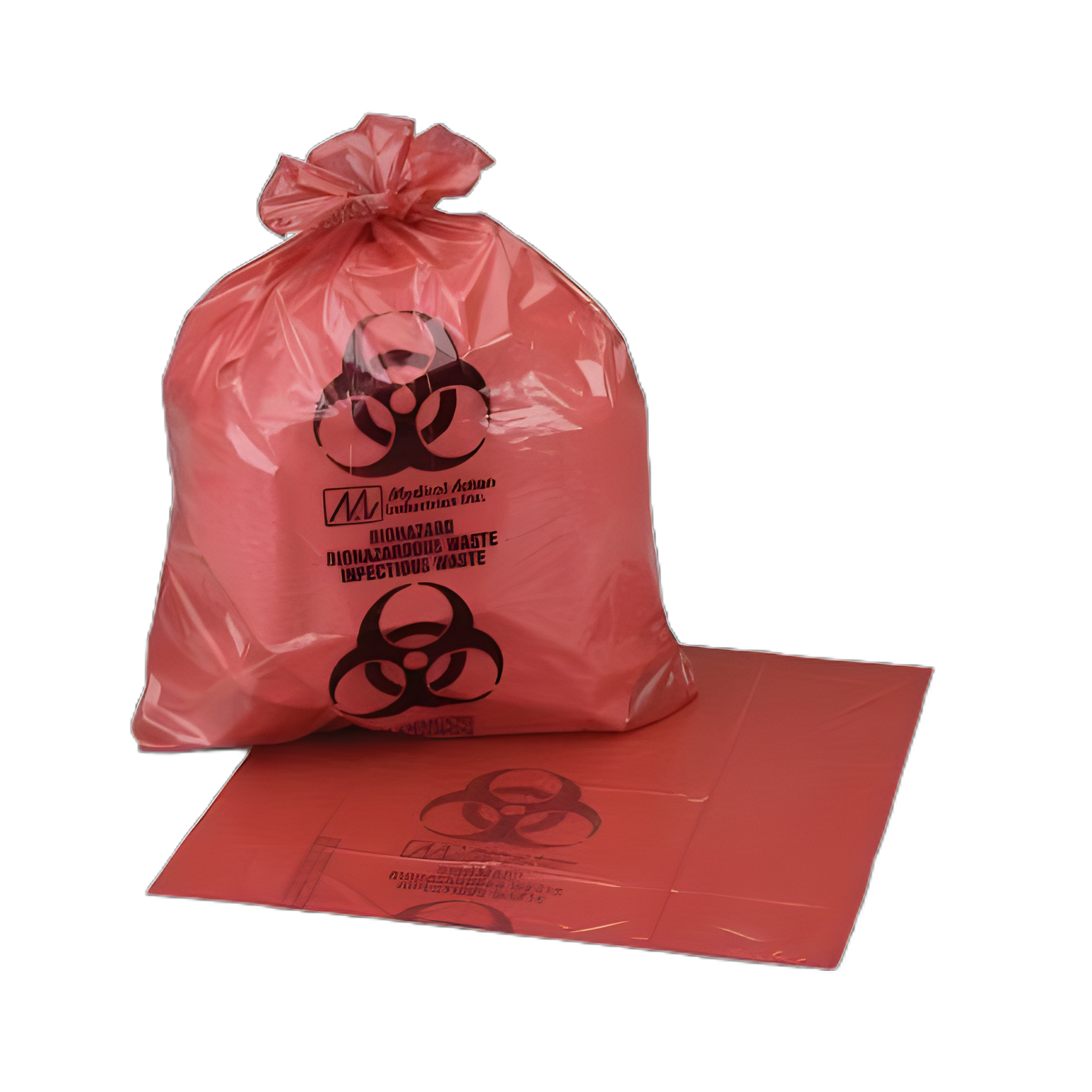Infectious Waste Bag McKesson 45 to 55 gal. Red Bag 40 X 55 Inch