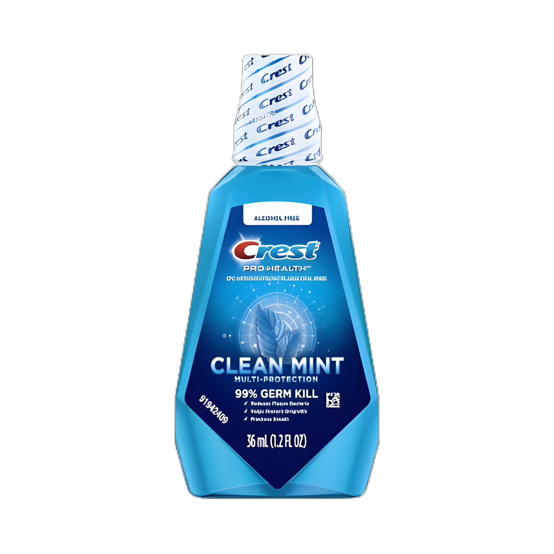 Mouthwash Crest® PRO-HEALTH® 36 mL Clean Mint Flavor