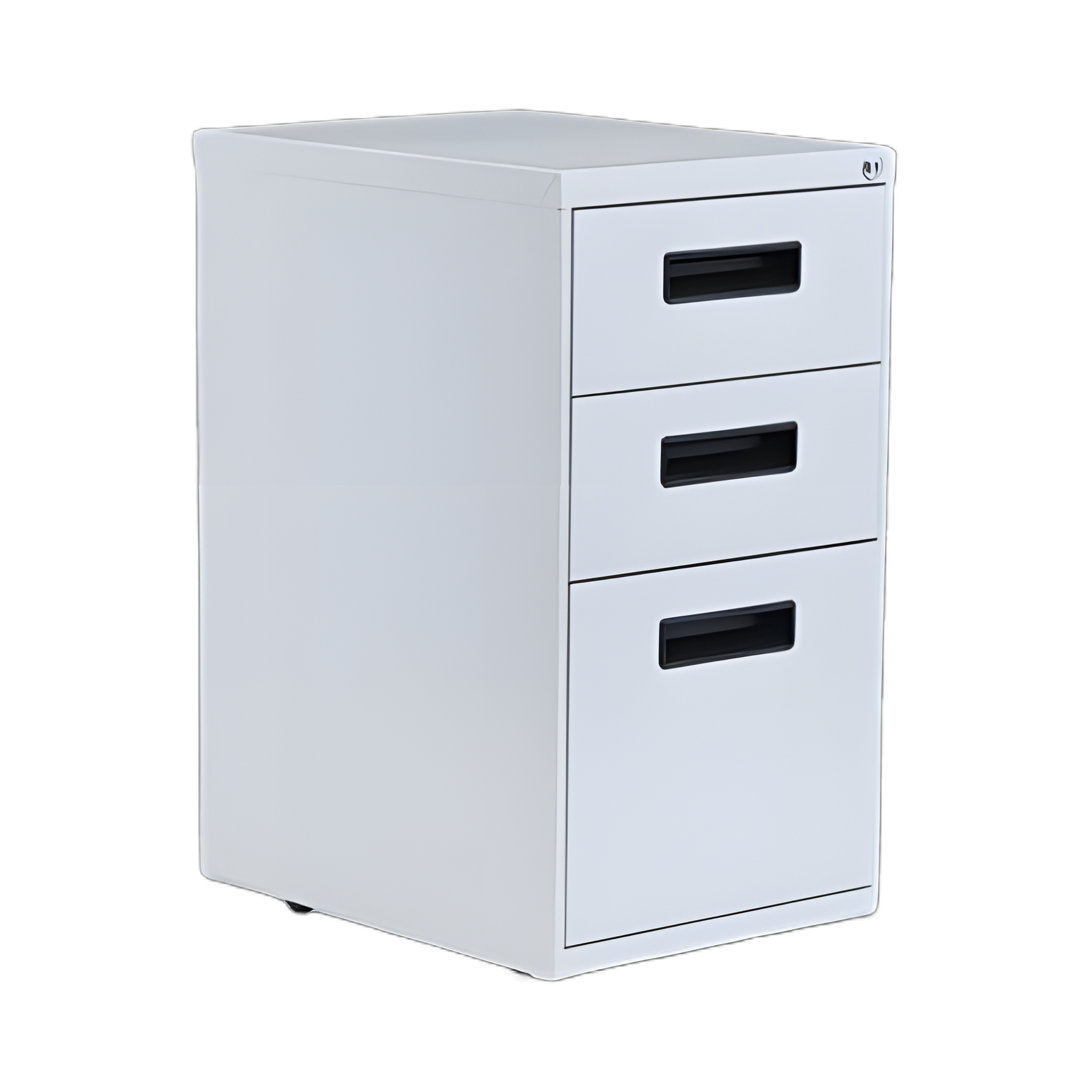 Alera® 3-Drawer File Pedestal for Medical Offices, Legal/Letter, Light Gray