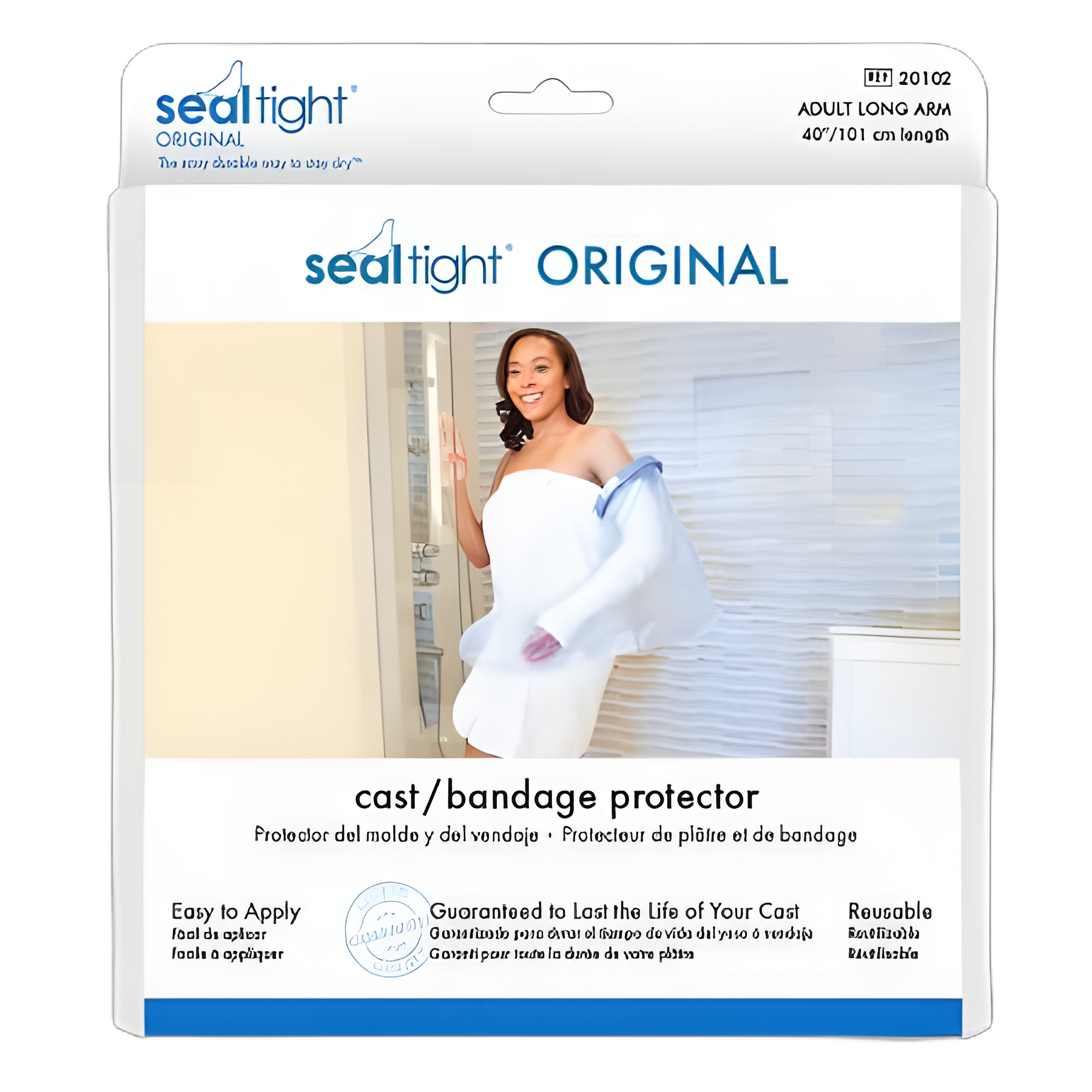 Arm Cast Protector SEAL-TIGHT® Large / Long Polyvinyl