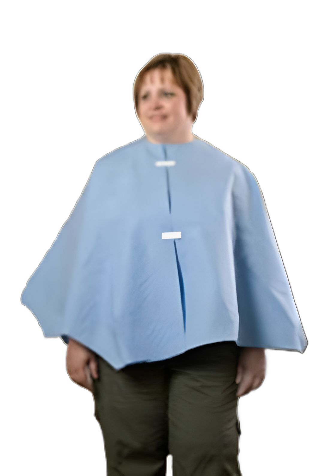 Exam Cape Mauve One Size Fits Most Front Opening Without Closure Unisex
