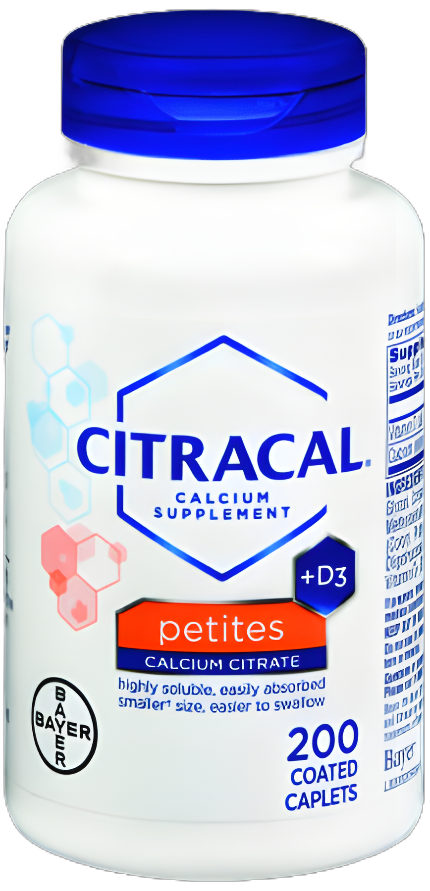 Joint Health Supplement Citracal® Petites Vitamin D / Calcium 500 IU - 400 mg Strength Tablet 200 per Bottle