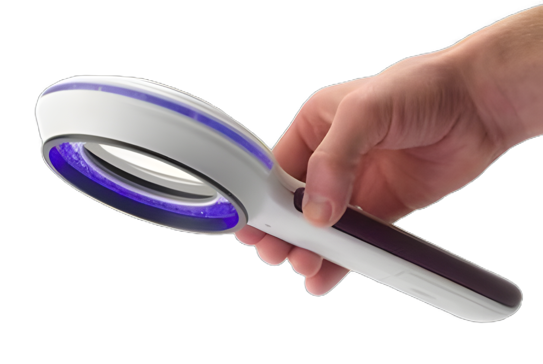 Lumio® UV Handheld Ultra Violet LED Illuminated Magnifier for Dermatological Examination