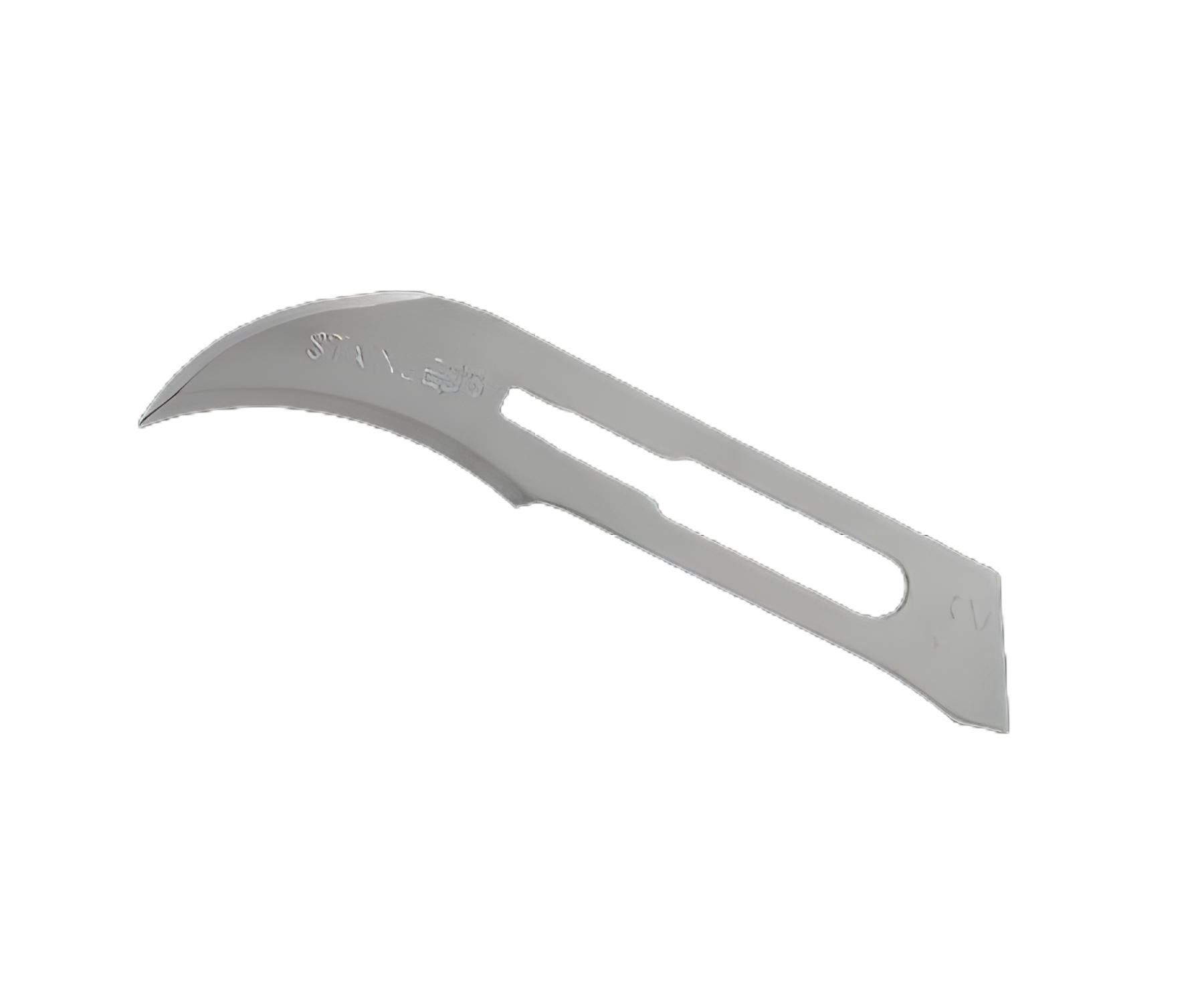 Surgical Blade Glassvan® Carbon Steel No. 12B Sterile Disposable Individually Wrapped