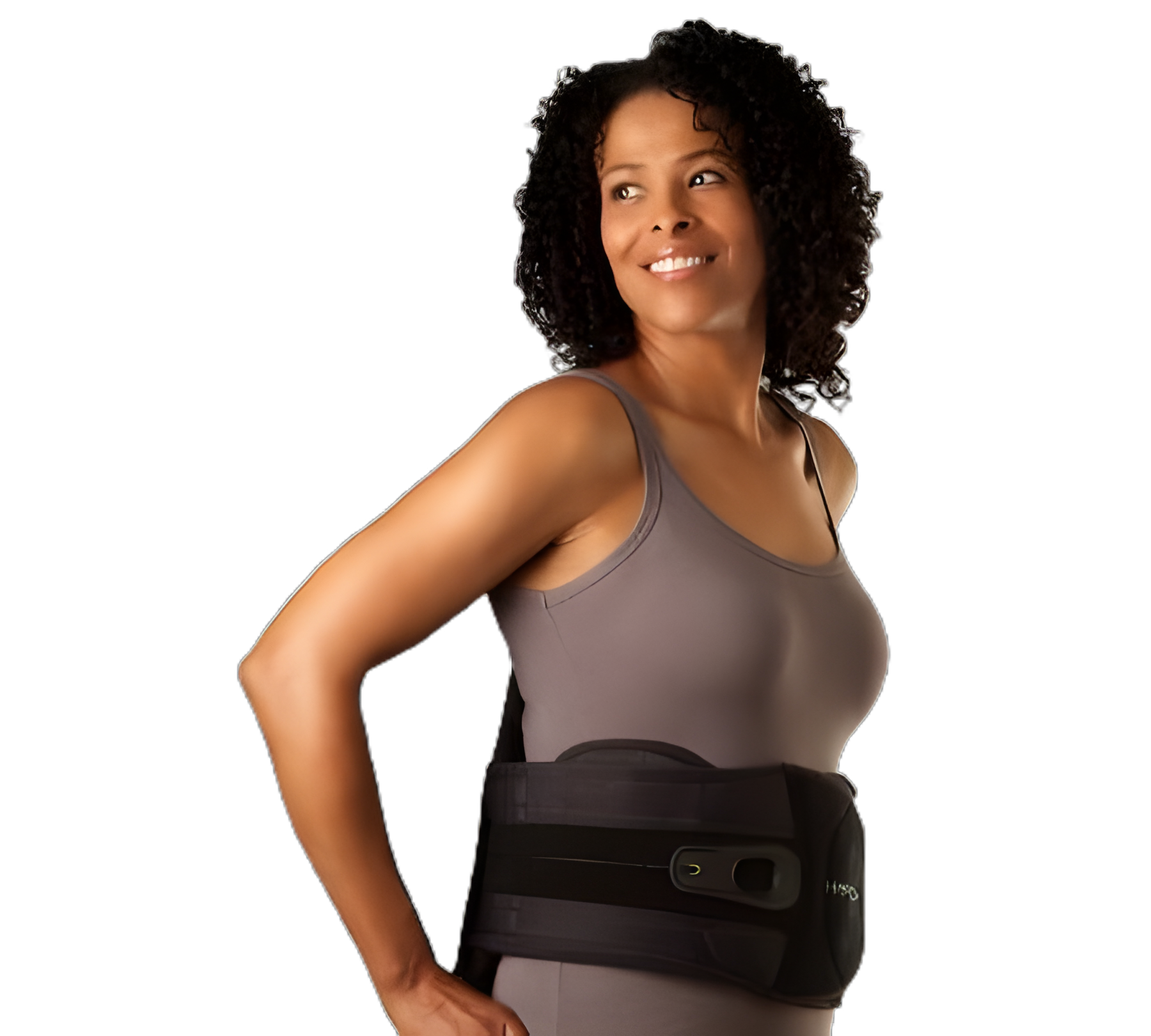 Back Orthosis Horizon™ 637 LSO Medium Hook and Loop Closure 24 to 50 Inch Waist Circumference Adult