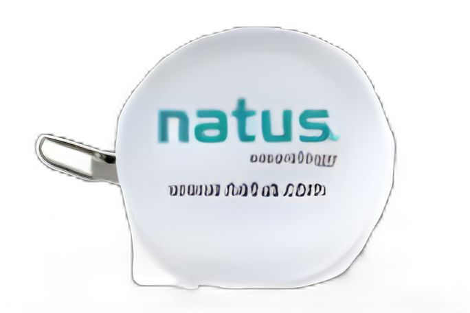 Natus Medical Vinyl Measurement Tape - Inches/Centimeters, Retractable
