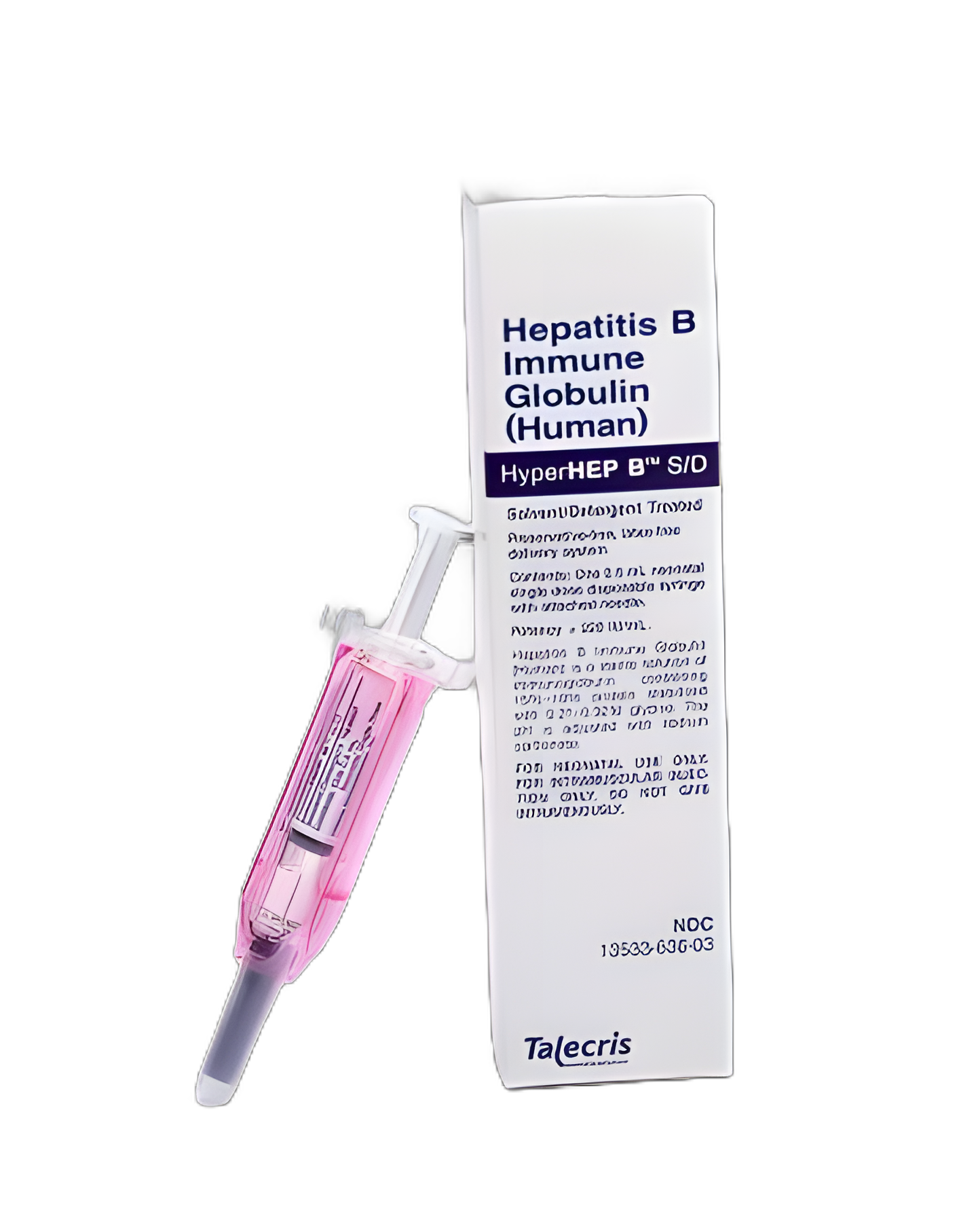 HyperHEP B™ S/D Hepatitis B Immune Globulin (Human), Preservative Free 220 IU / mL Injection Prefilled Syringe 0.5 mL 1 Syringe