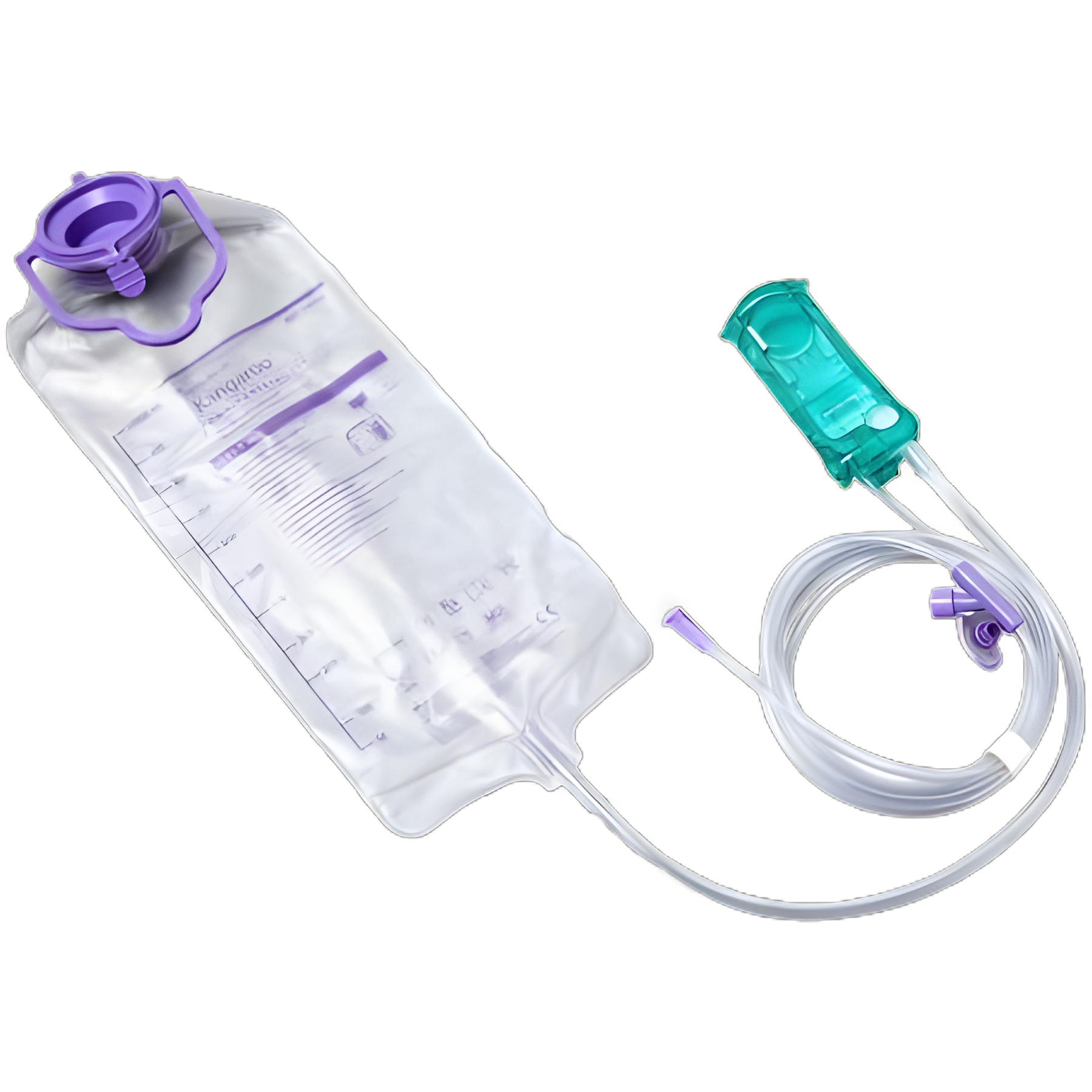 Enteral Feeding Pump Bag Set Kangaroo OMNI™ ENtelliSet™ 1000 mL NonSterile