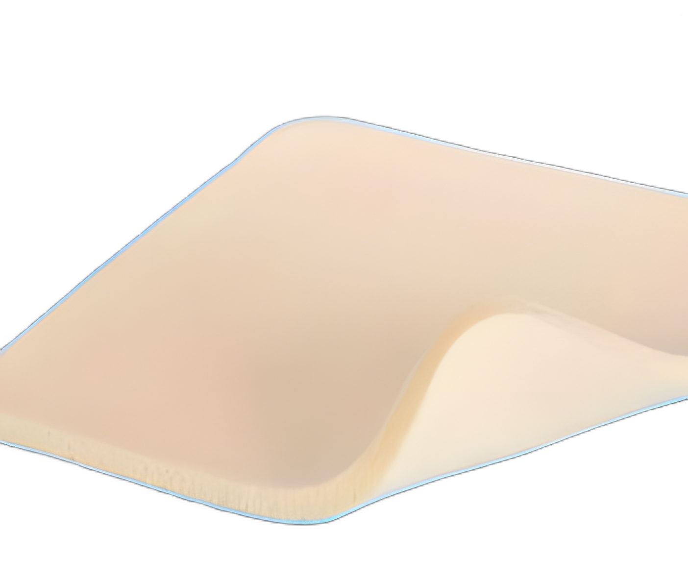 Silver Foam Dressing Zenifoam AG 8x8 Inch Square Sterile for Wound Care