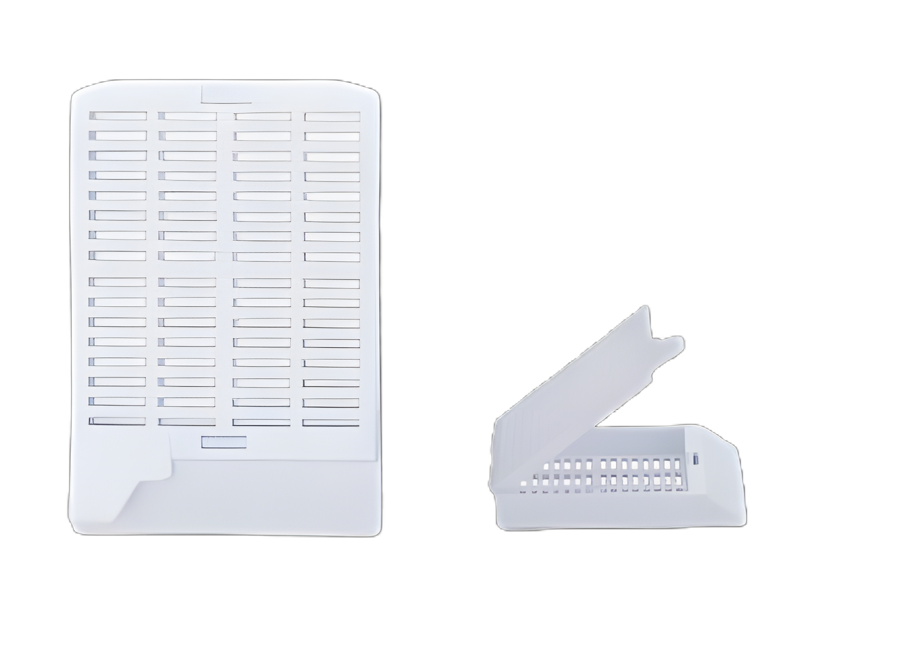 Unisette™ Acetal Embedding Cassette White for Lab Specimen Preparation