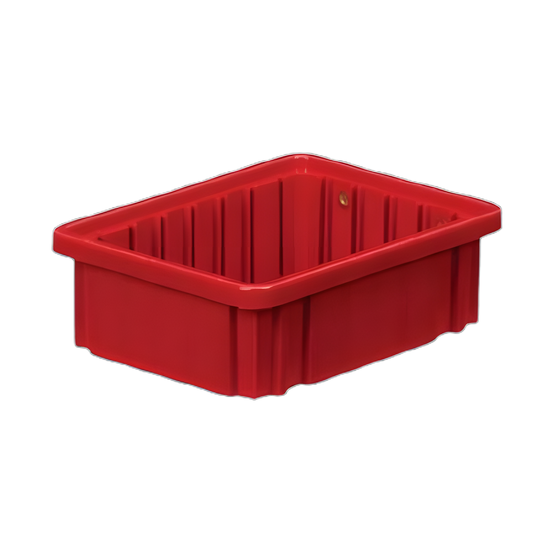 Heavy-Duty Polyurethane Storage Bin for Medical Supplies - Red, 3-1/2 X 8-1/4 X 10-7/8 Inch