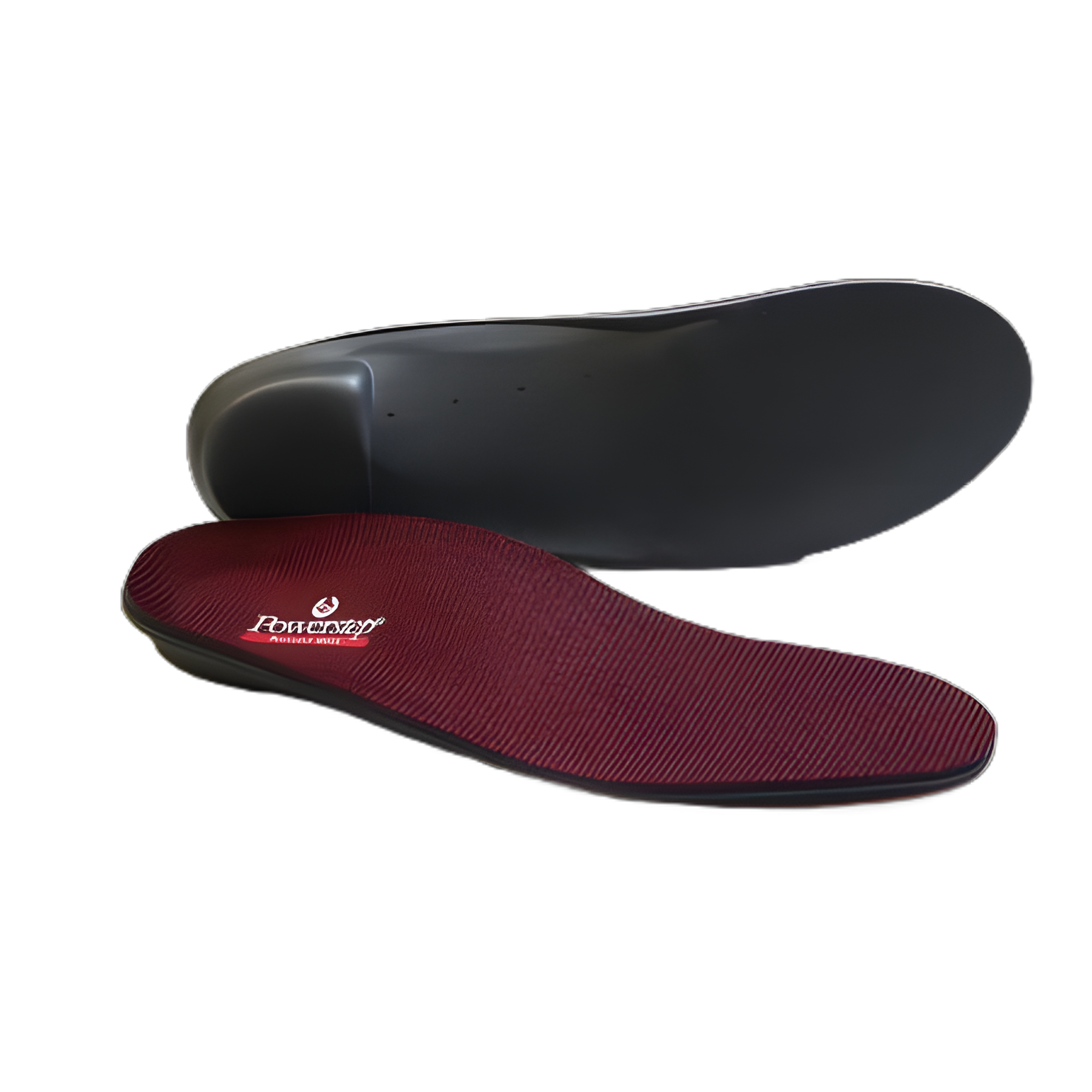 Powerstep® Pinnacle Junior Orthotic Insoles for Kids - Full Length, Size A, Polypropylene/EVA/Polyester/VCT® Foam, Gray/Maroon