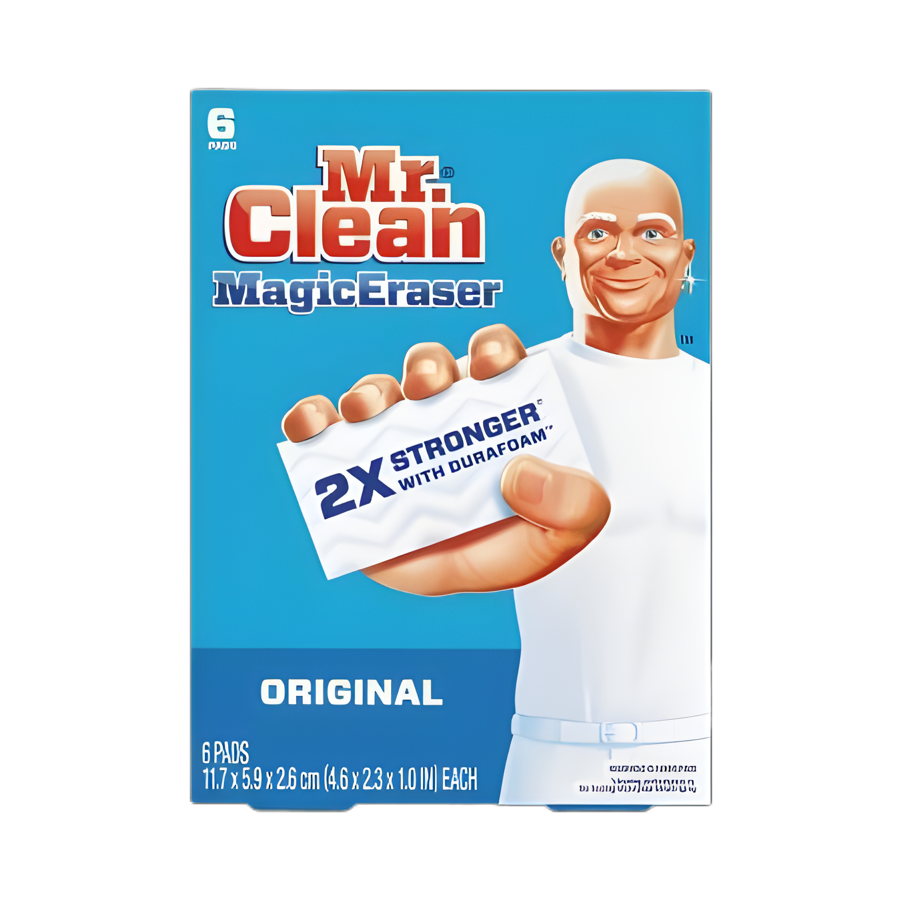 Mr. Clean Magic Eraser Original White Melamine Foam Cleaning Pad for Medical Facilities