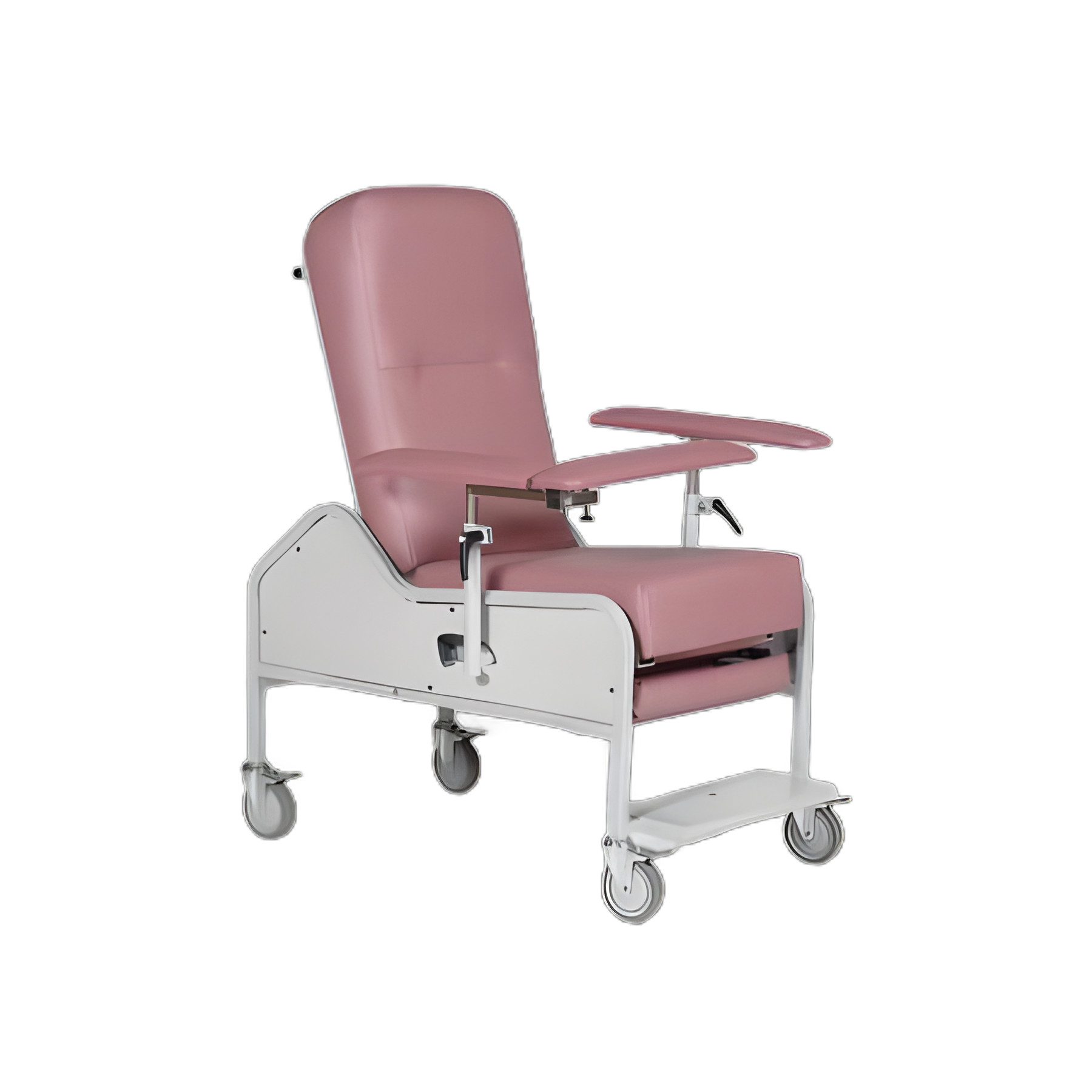 Economical Reclining Blood Drawing Chair in Gunmetal Gray - 15935-GU