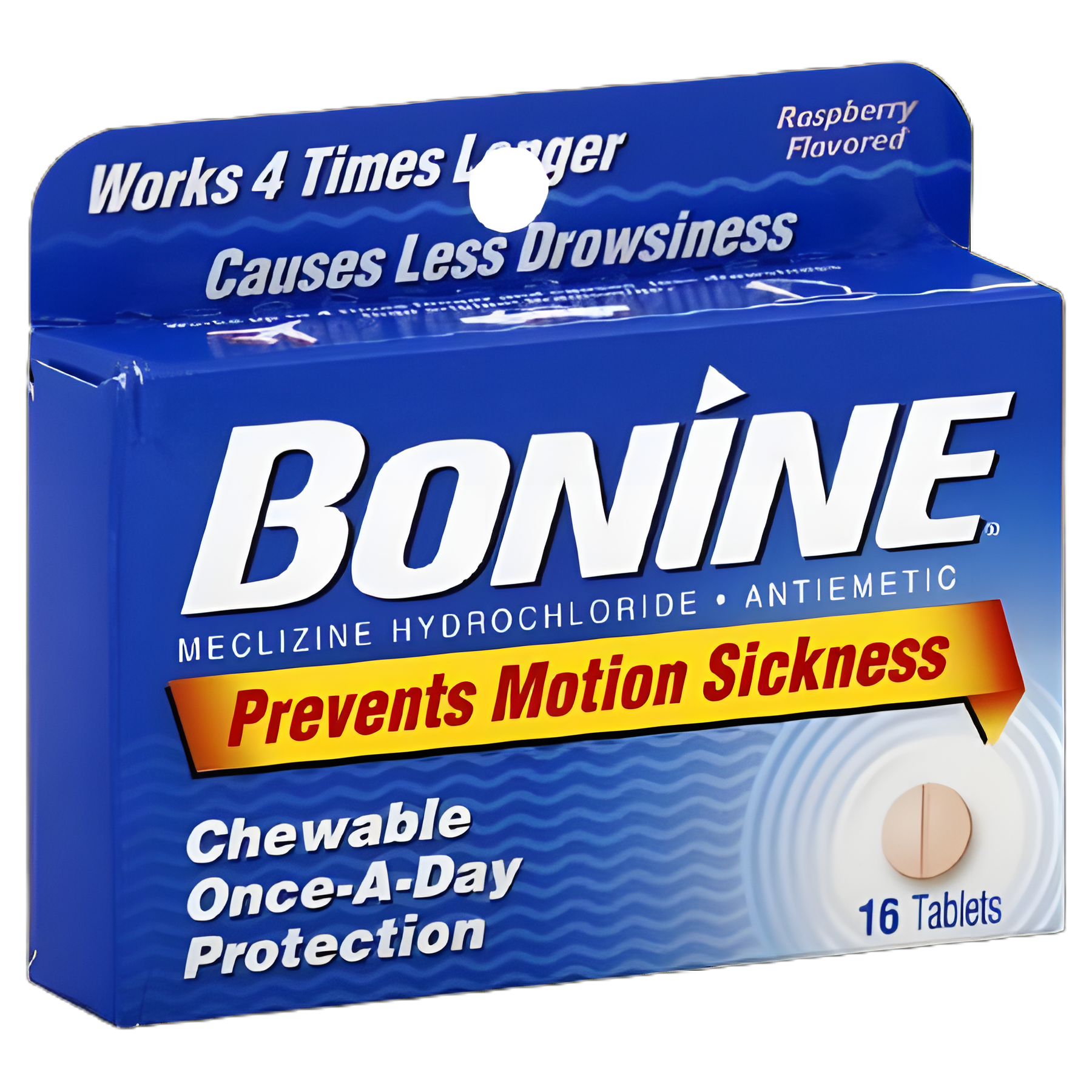 Nausea Relief Bonine® 25 mg Strength Chewable Tablet 8 per Box