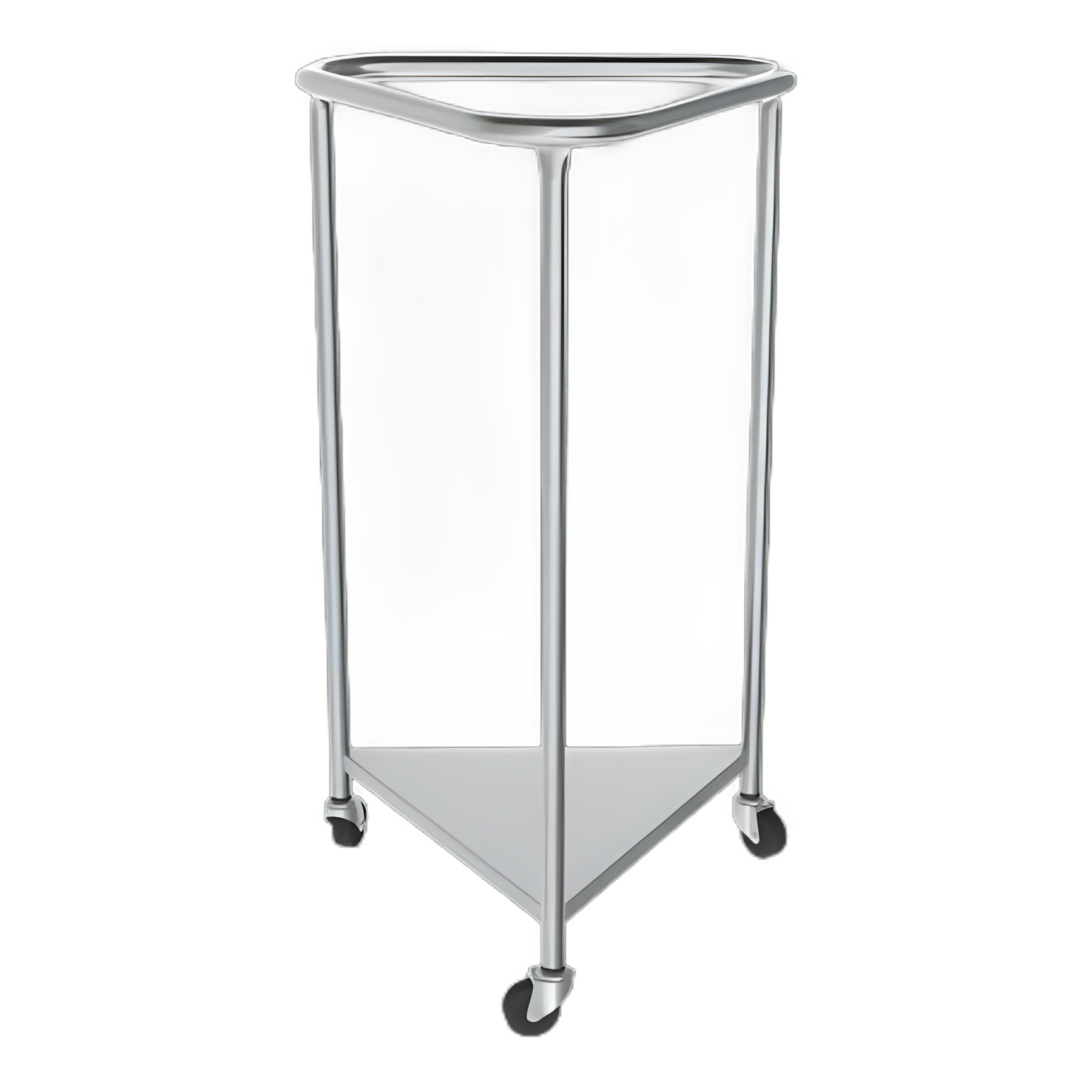 Hamper Stand Triangular Opening Open Top Without Lid - LH-1001