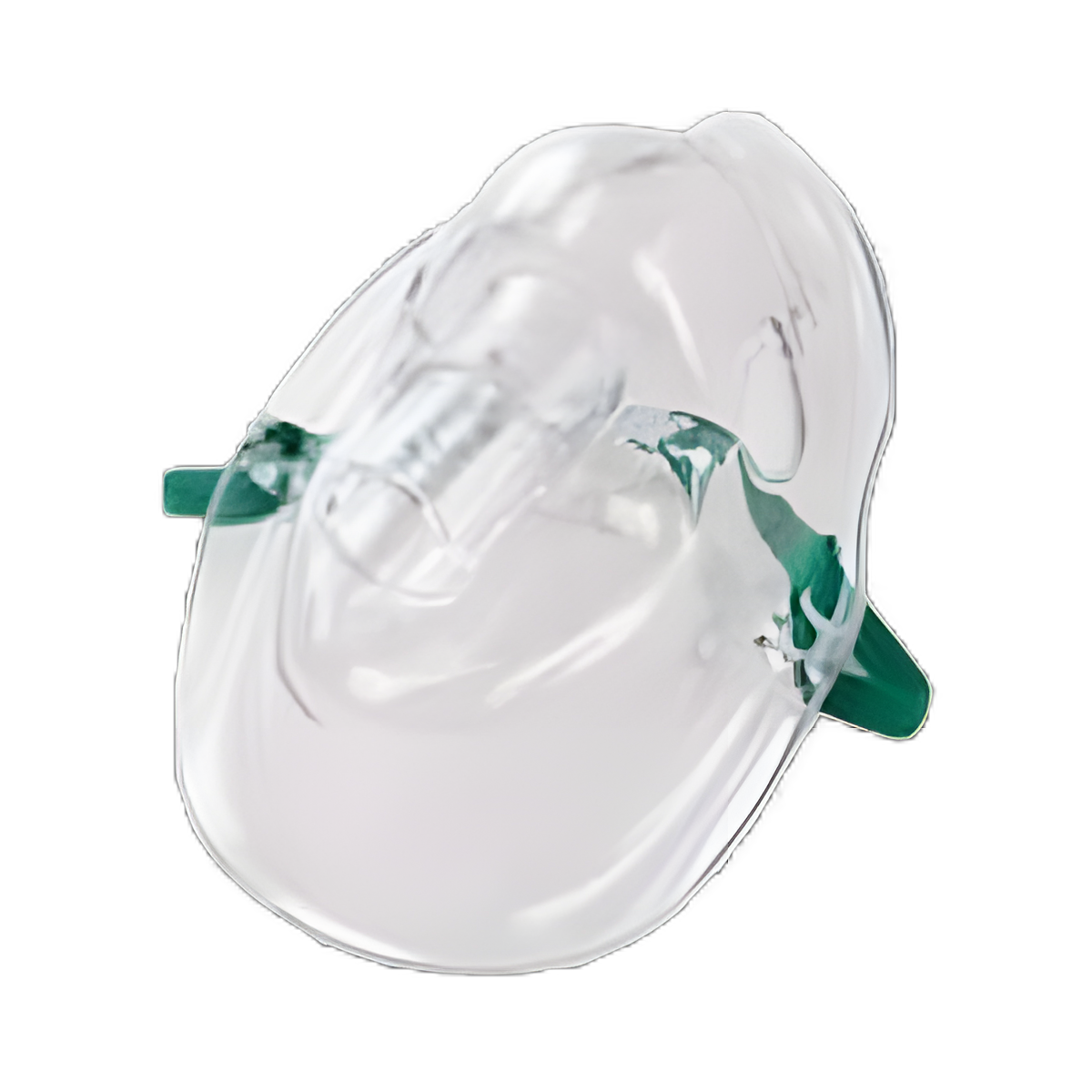 Aerosol Mask MedSource Elongated Style Infant One Size Fits Most Adjustable Head Strap / Nose Clip