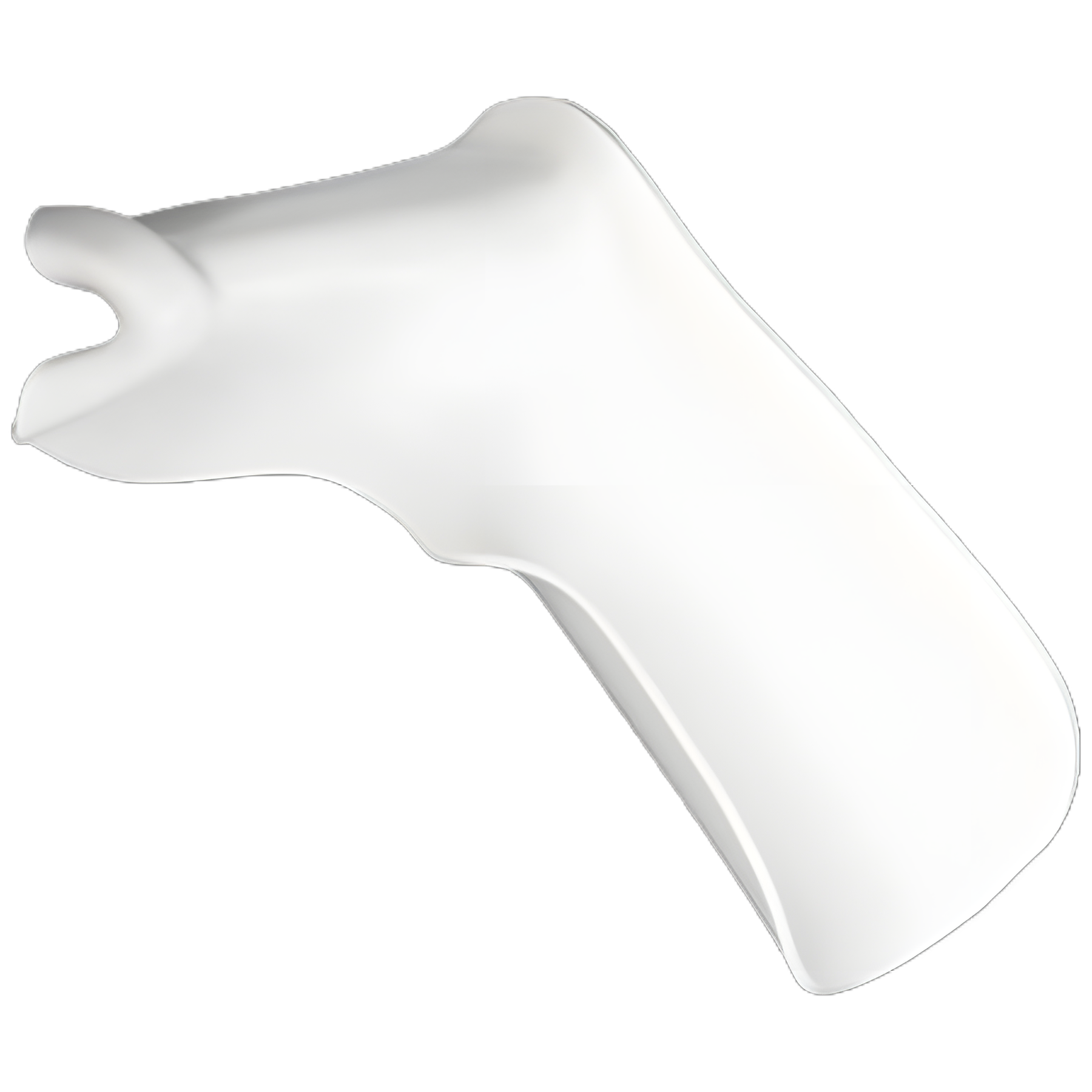 Rolyan Ezeform Preformed Thermoplastic Wrist Splint for Right Hand, Medium - White