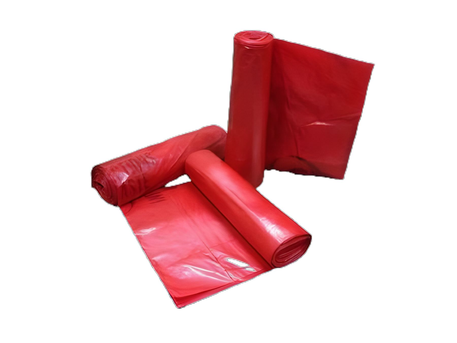 Infectious Waste Bag Colonial Bag 60 gal. Red Bag LLDPE 38 X 58 Inch