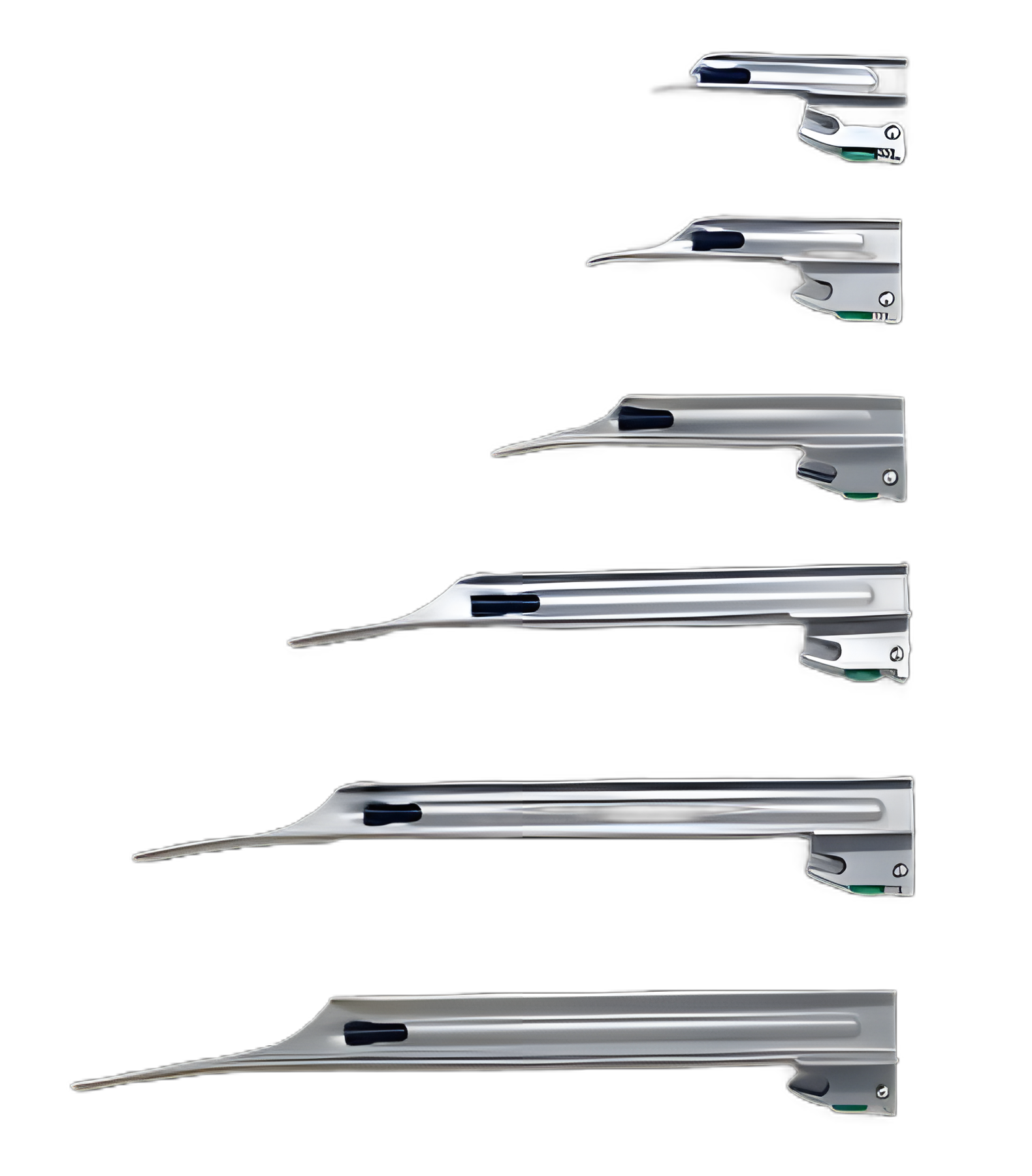 GreenLine® Miller Type Laryngoscope Blade Size 3 for Medium Adults